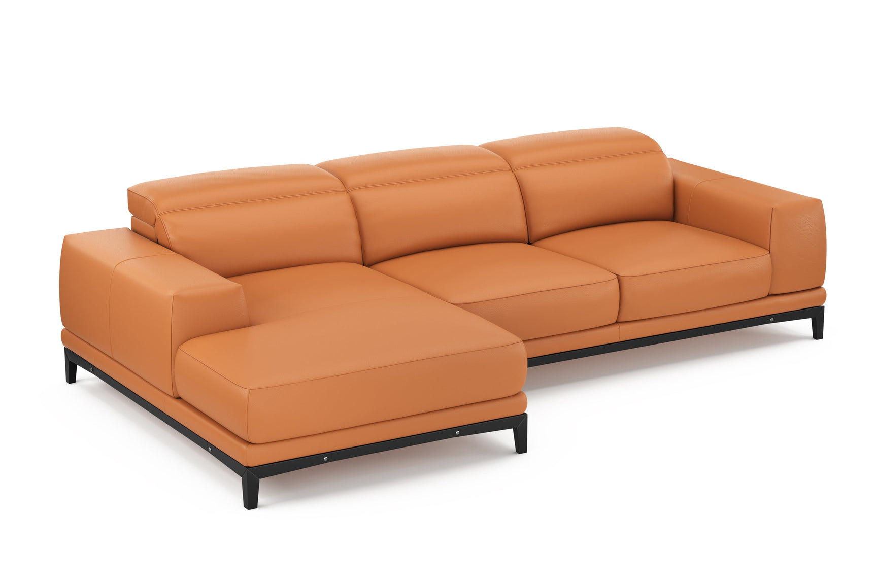 Valletta Leather Sectional Lounge