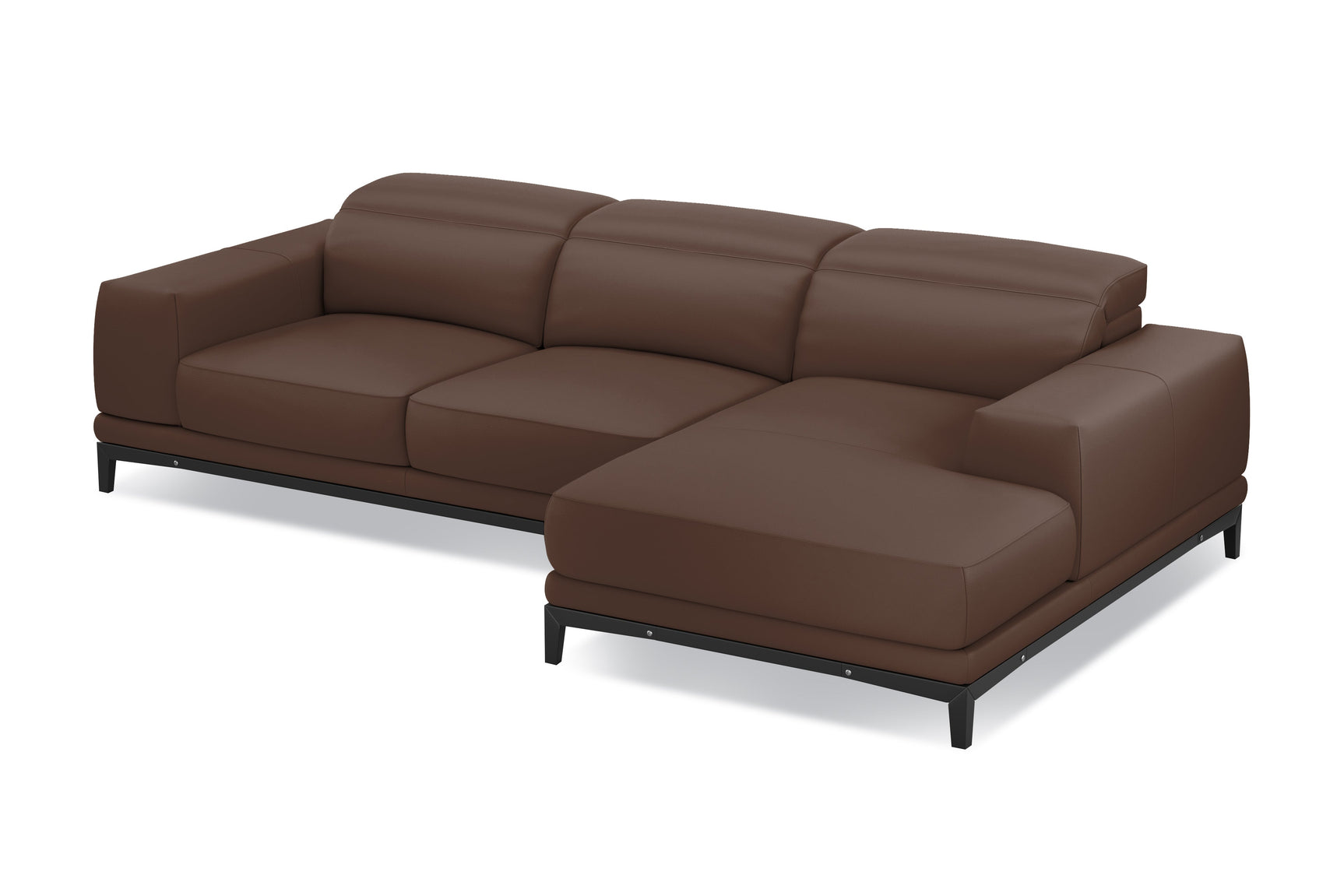 Valletta Leather Sectional Lounge