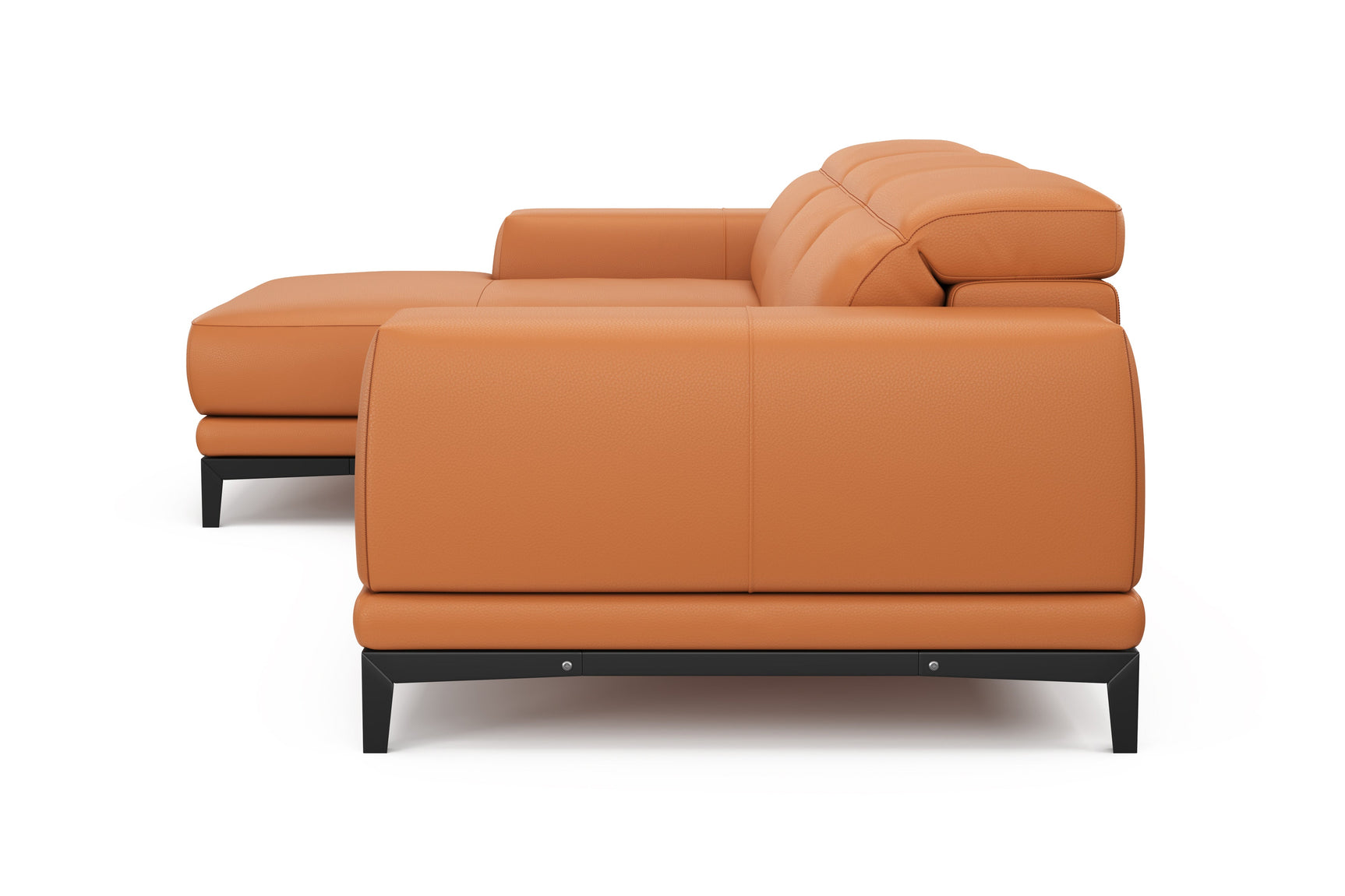 Valletta Leather Sectional Lounge