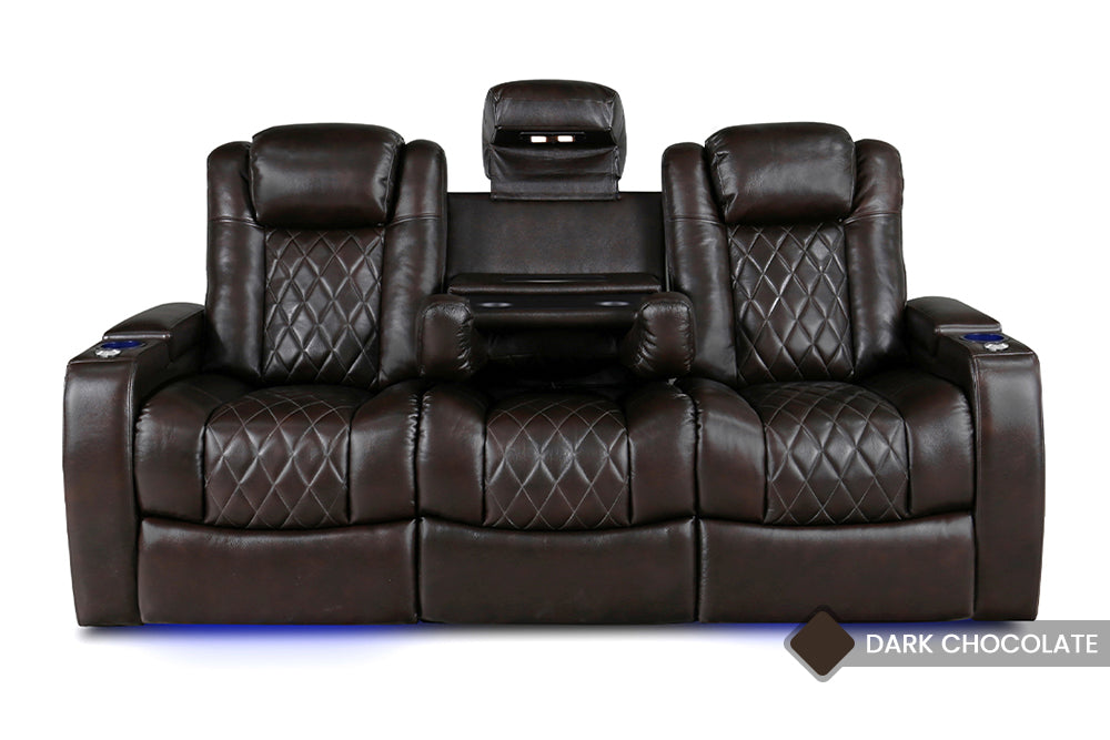 Tuscany Console Home Theater Lounge