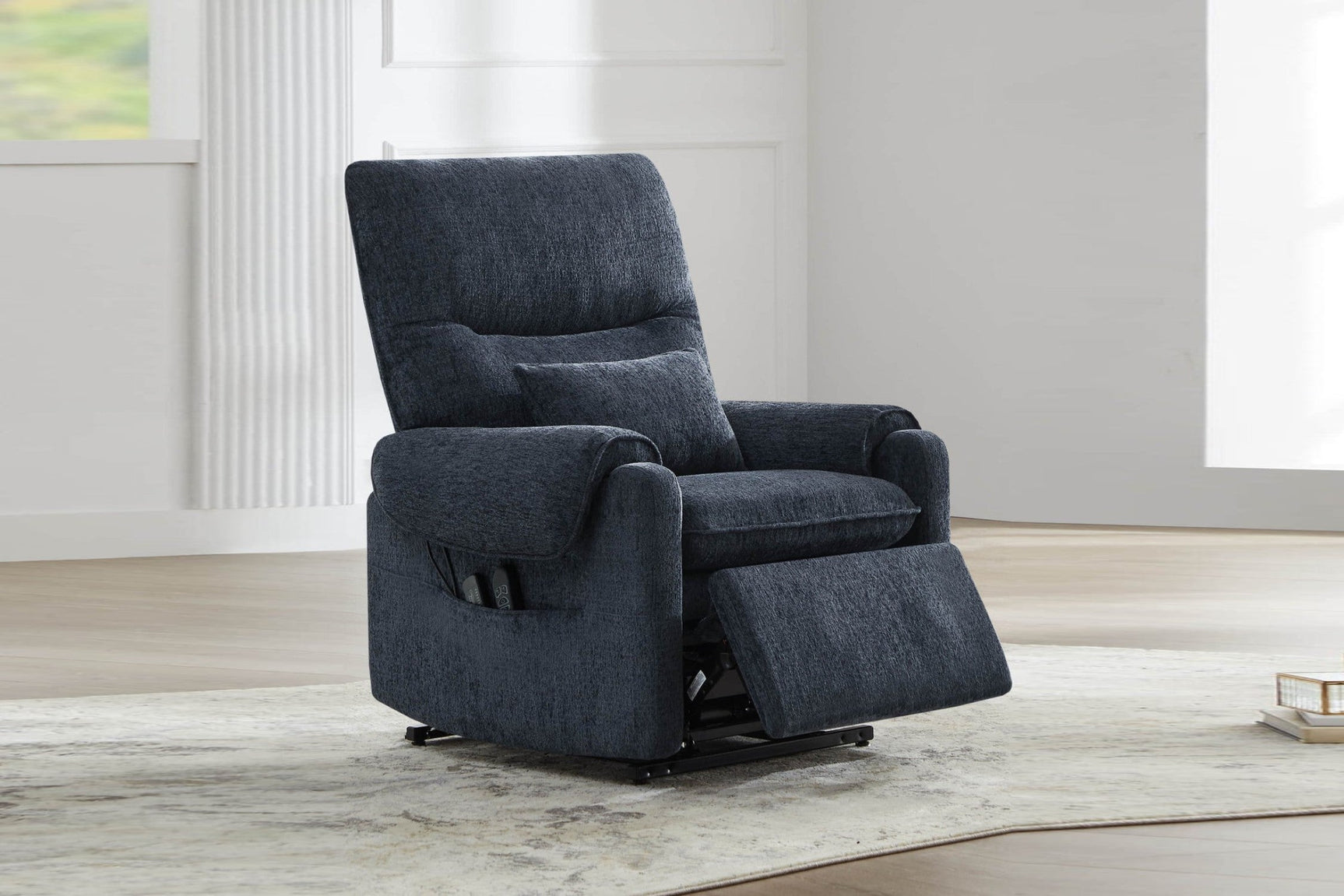 Xander Fabric Power Lift Recliner Chair