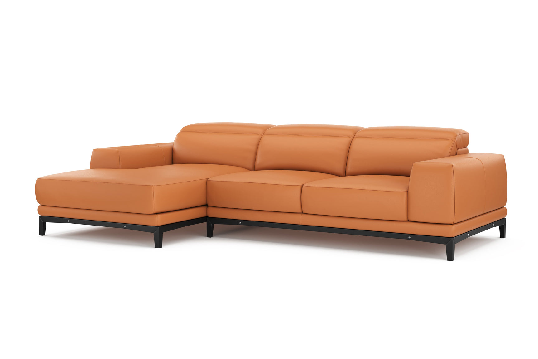 Valletta Leather Sectional Lounge