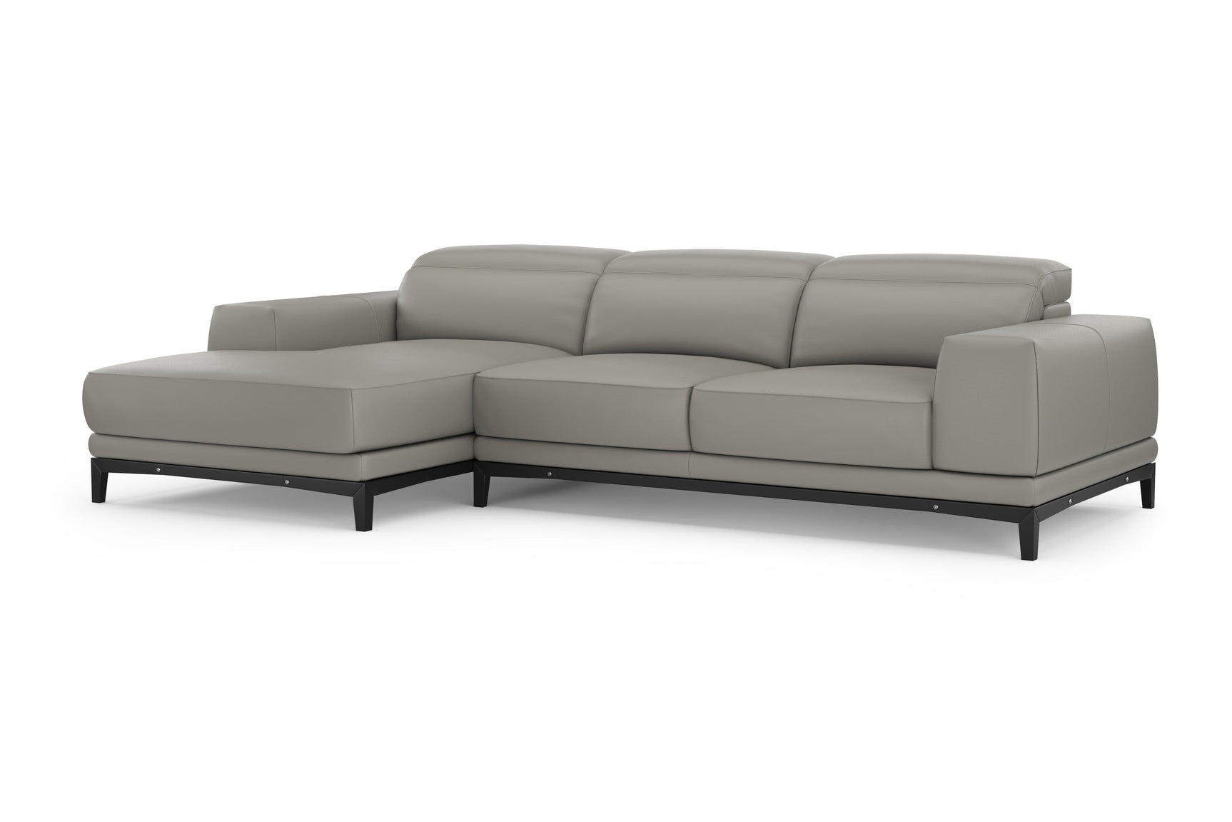 Valletta Leather Sectional Lounge