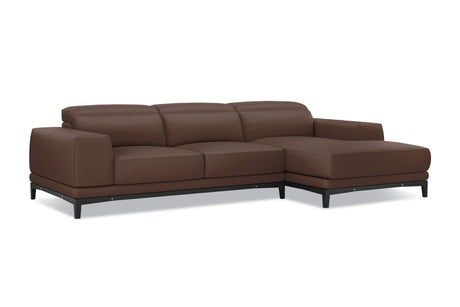 Valletta Leather Sectional Lounge
