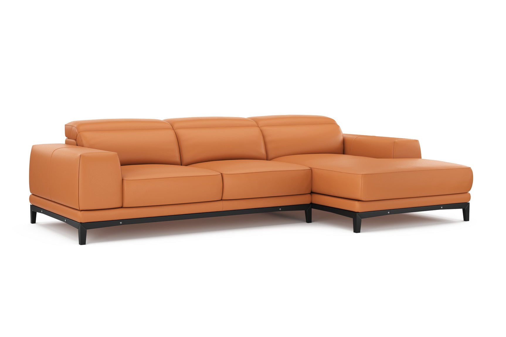 Valletta Leather Sectional Lounge