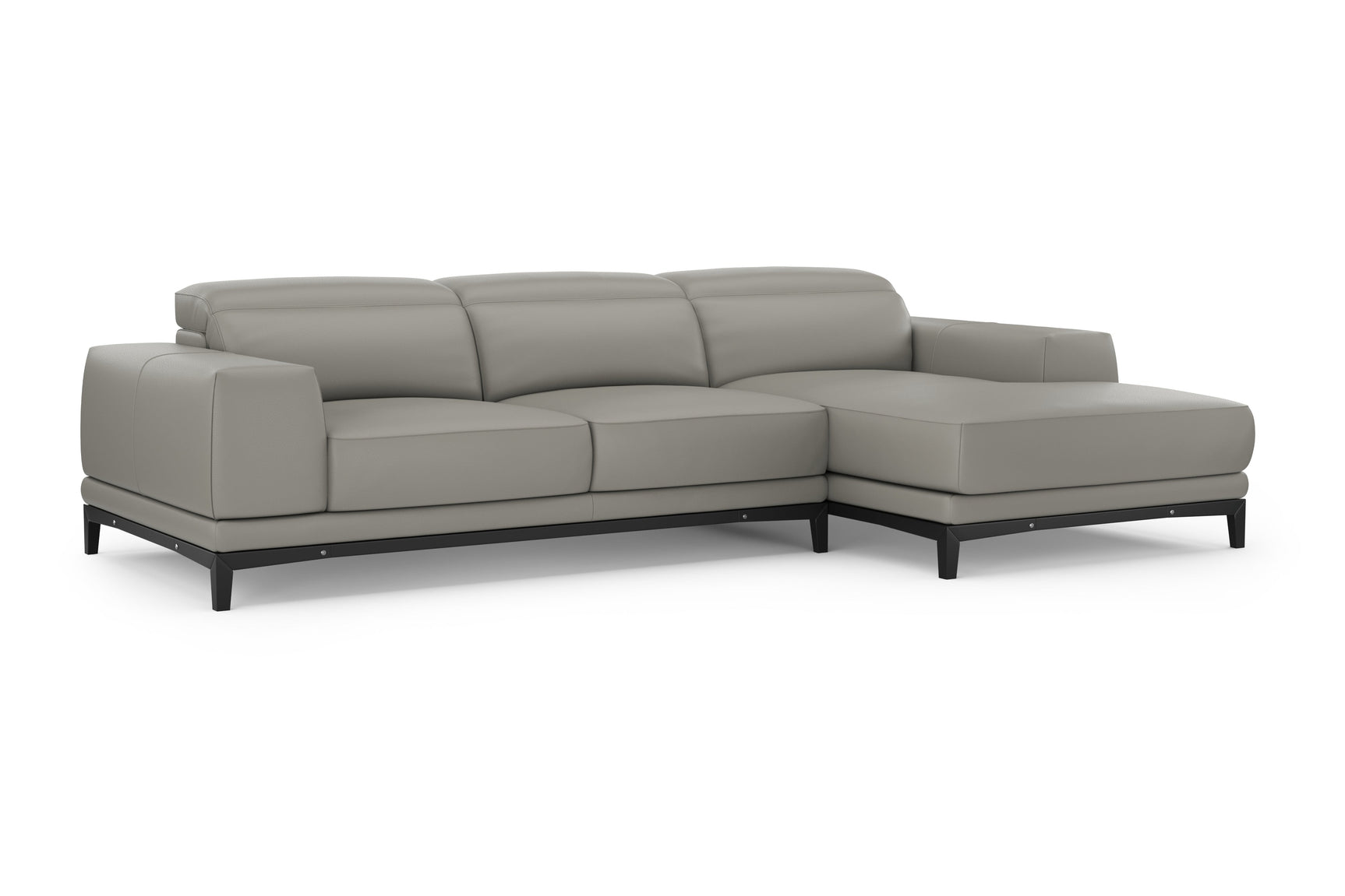 Valletta Leather Sectional Lounge