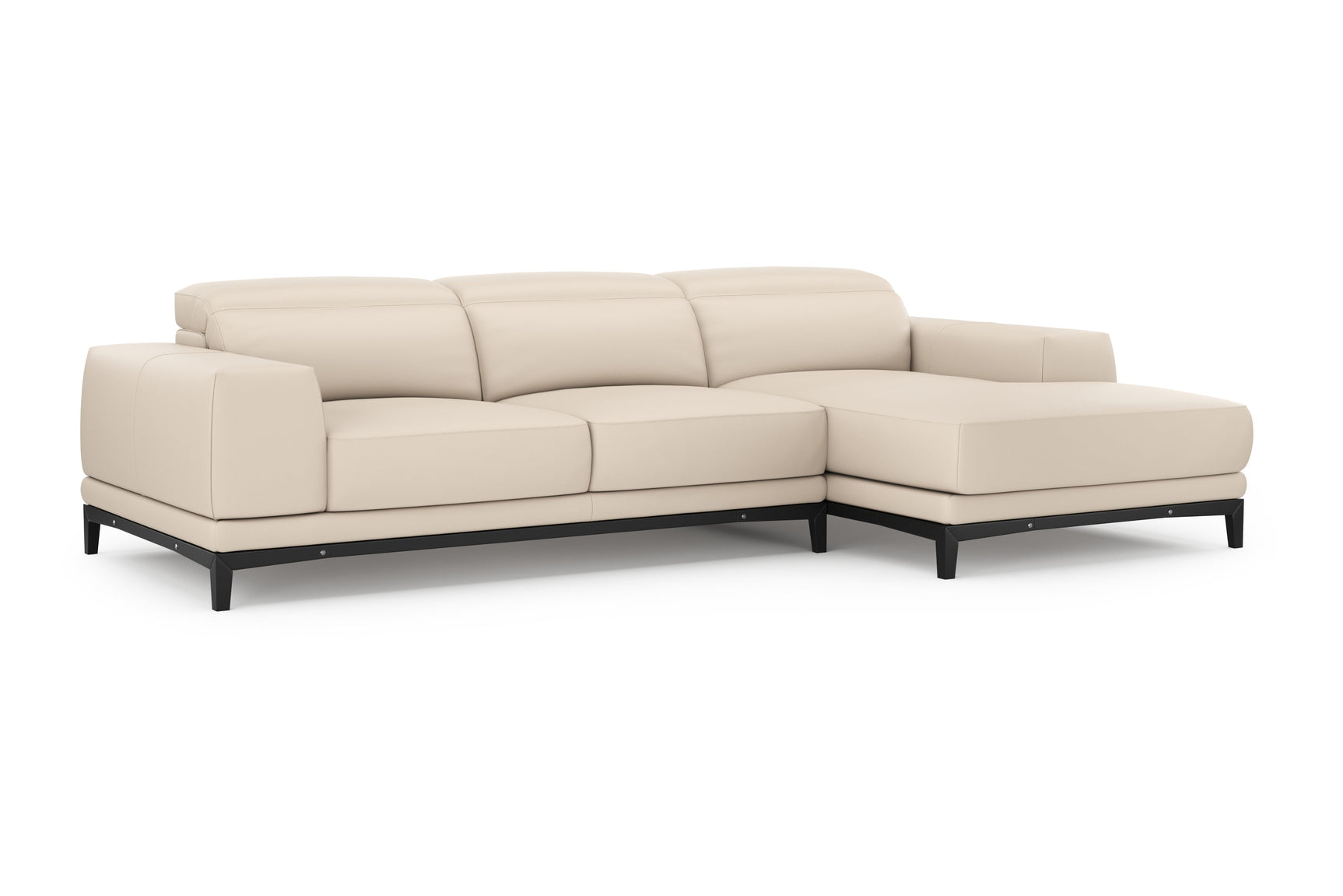 Valletta Leather Sectional Lounge