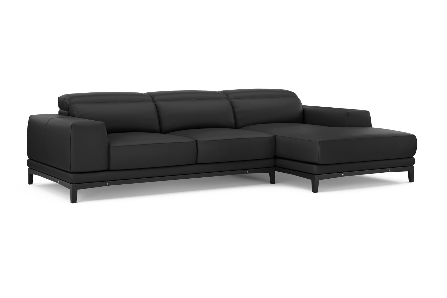 Valletta Leather Sectional Lounge