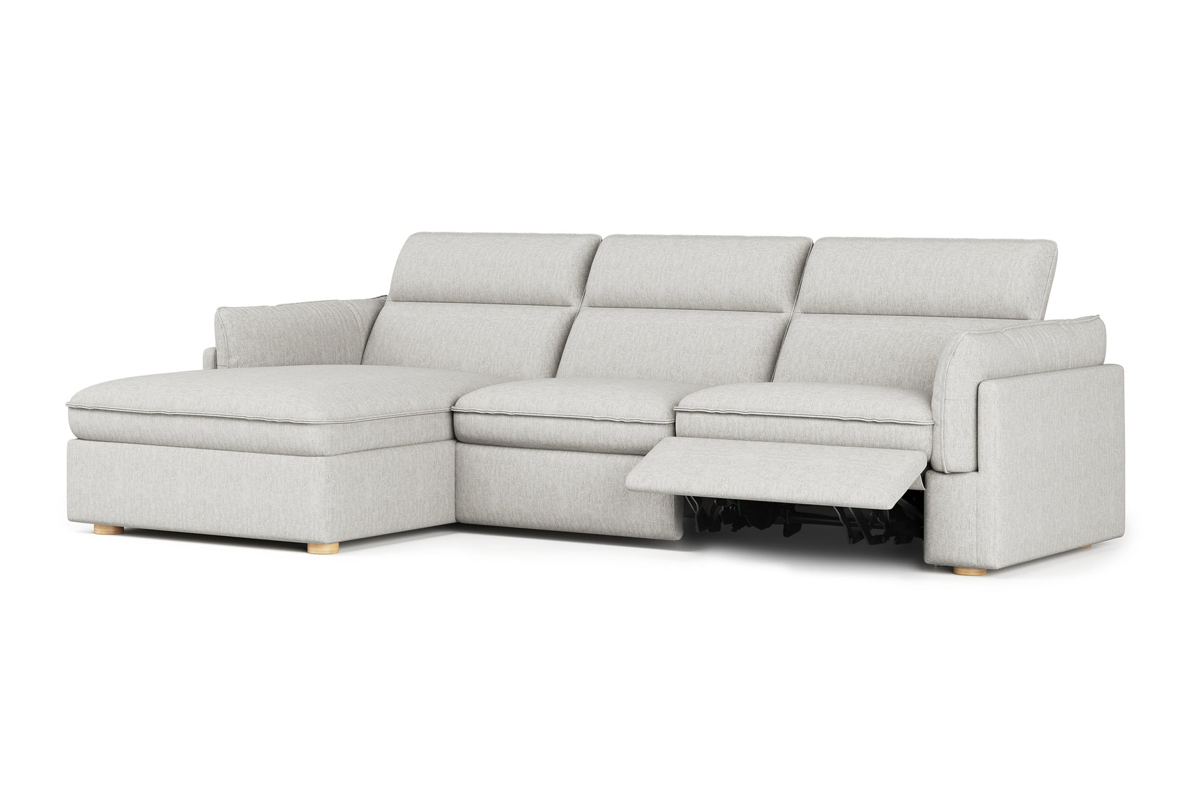 Fernanda Fabric Recliner Sectional Lounge