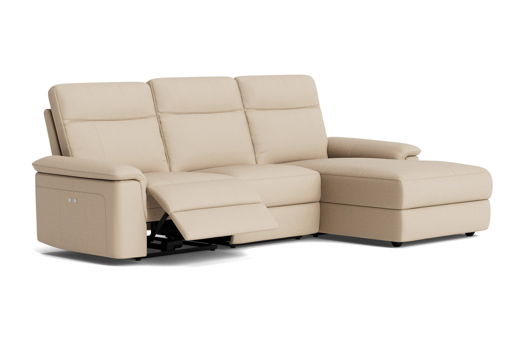 Heidi Leather Recliner Sectional Lounge