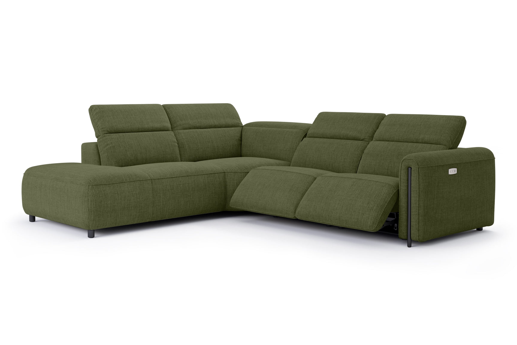Octavia Fabric Reclining Corner Sectional Cloud Lounge