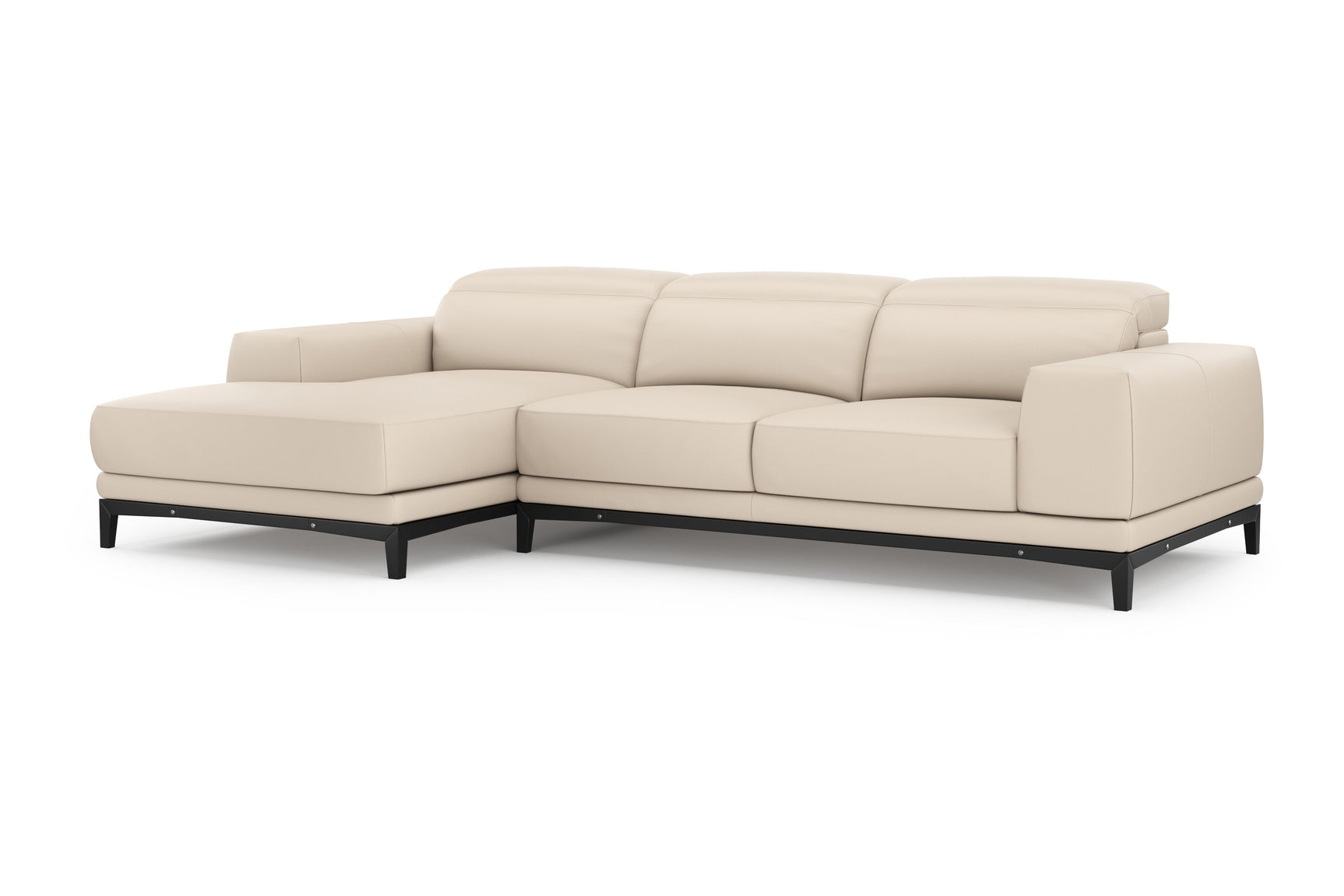 Valletta Leather Sectional Lounge