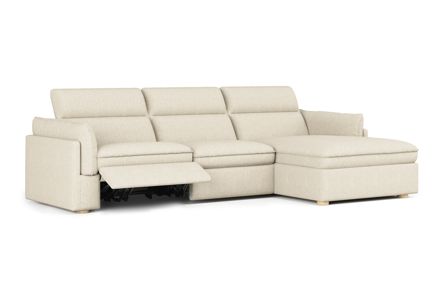 Fernanda Fabric Recliner Sectional Lounge