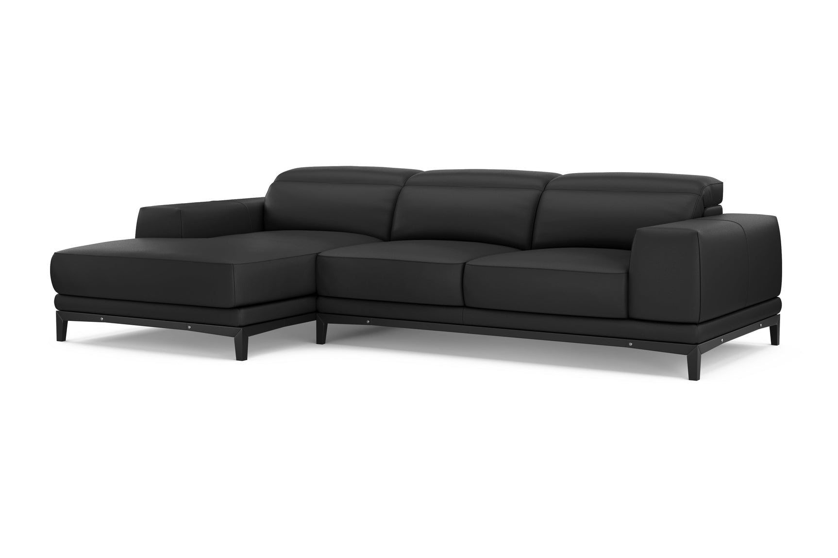 Valletta Leather Sectional Lounge