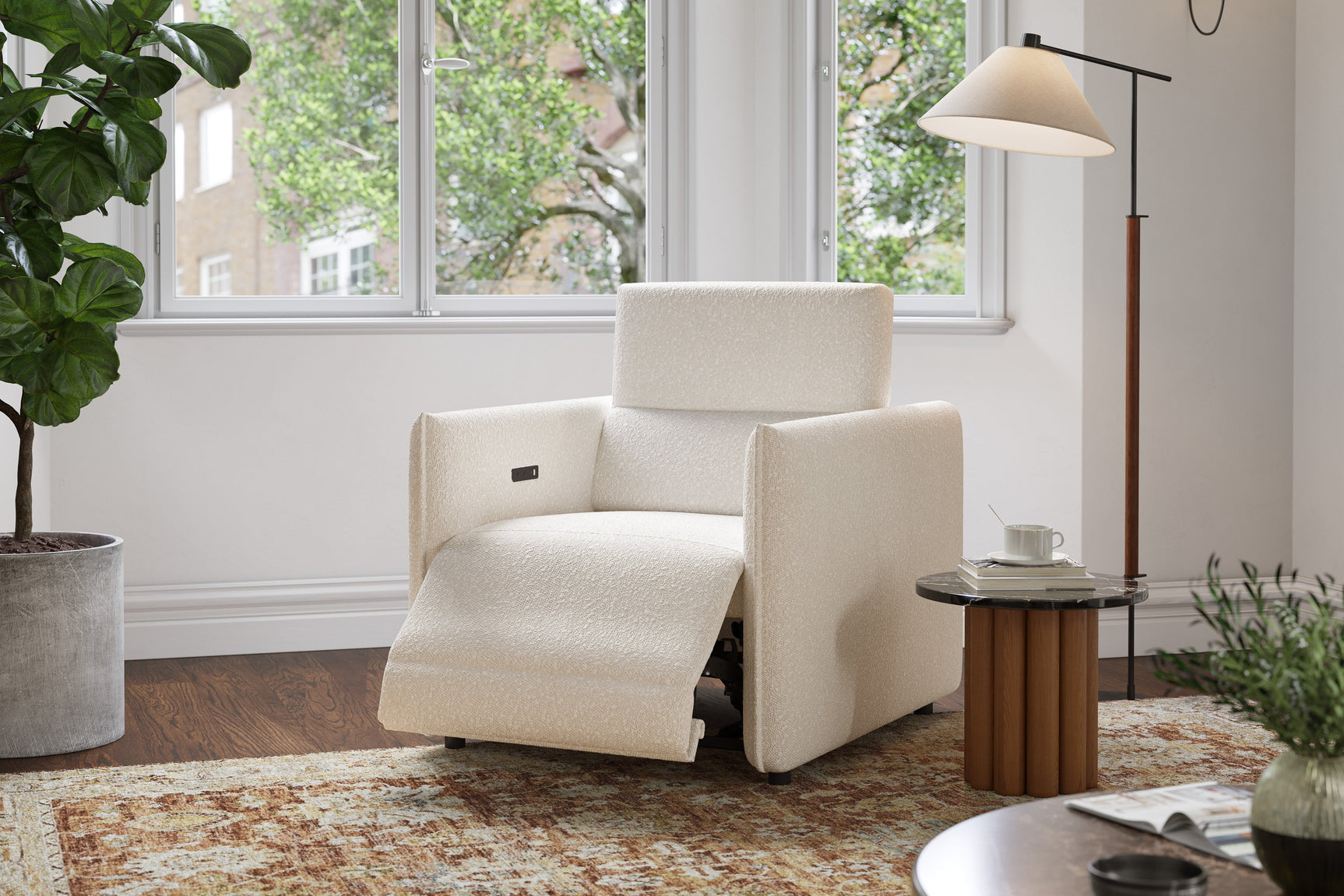 Alexandra Boucle Recliner Chair