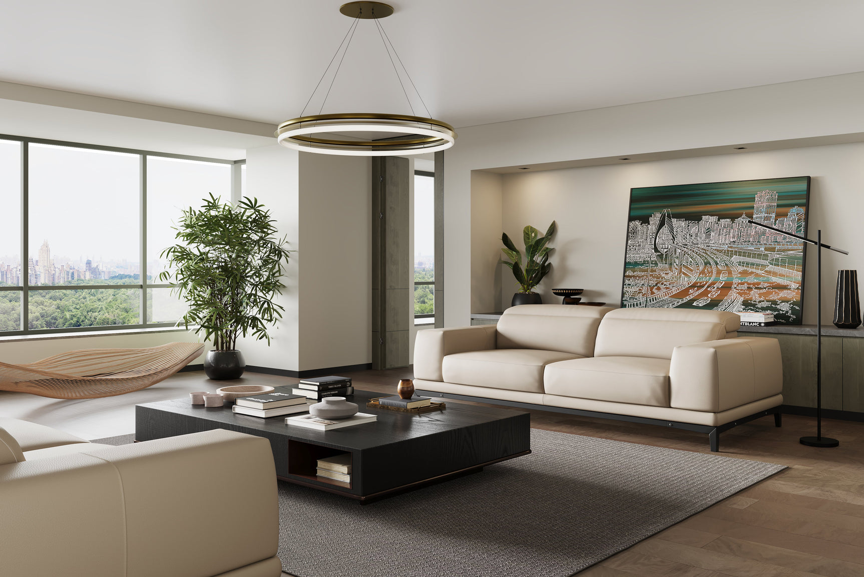 Valletta Leather Lounge