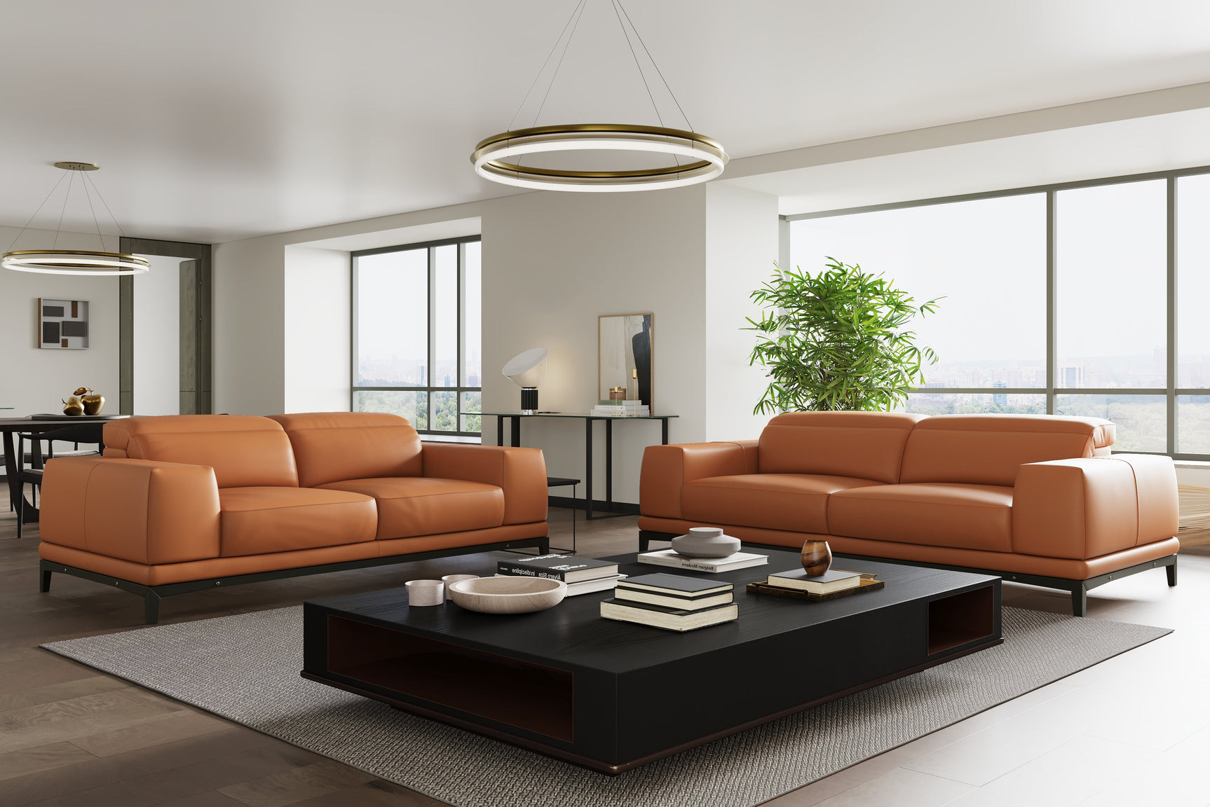 Valletta Leather Lounge