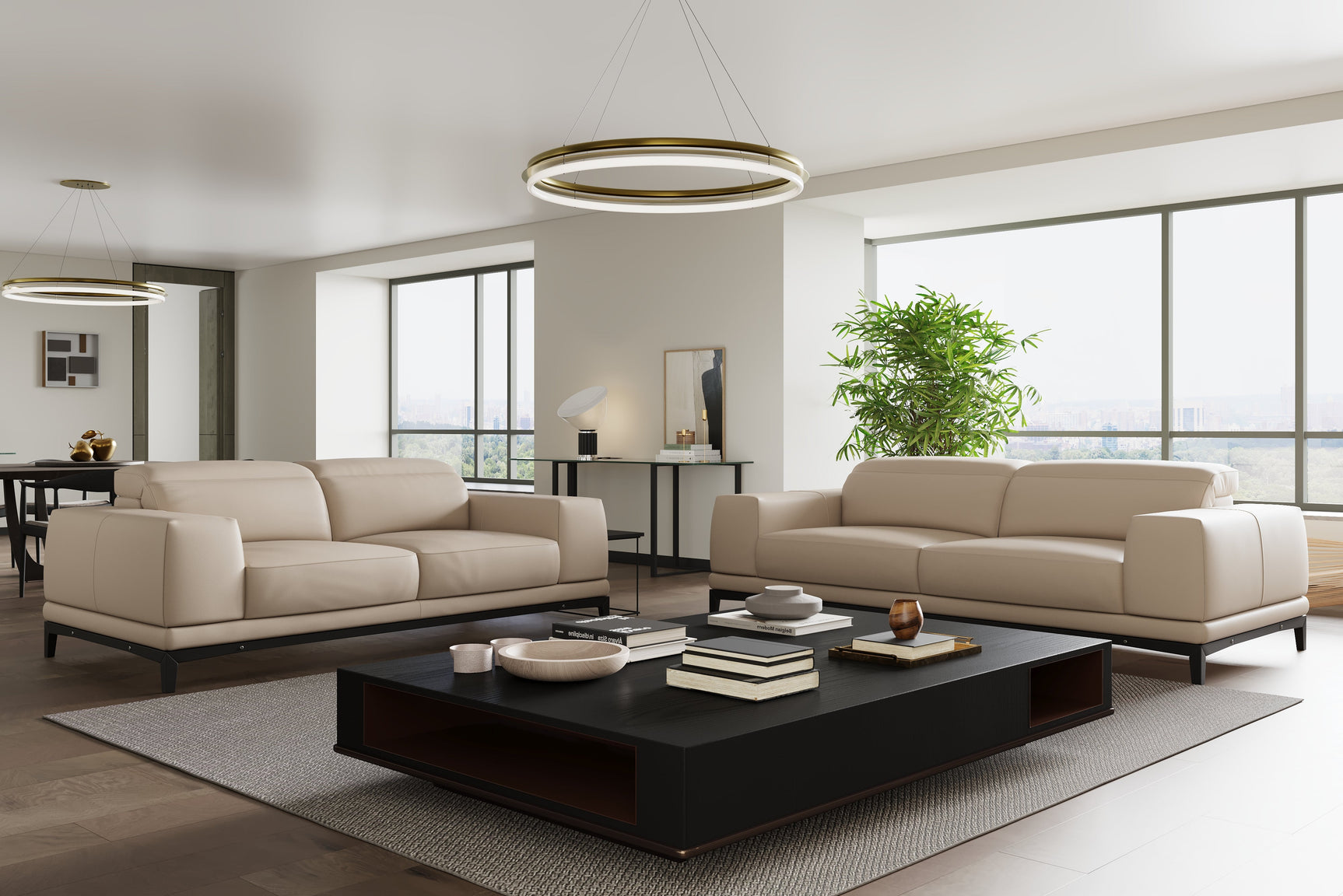 Valletta Leather Lounge