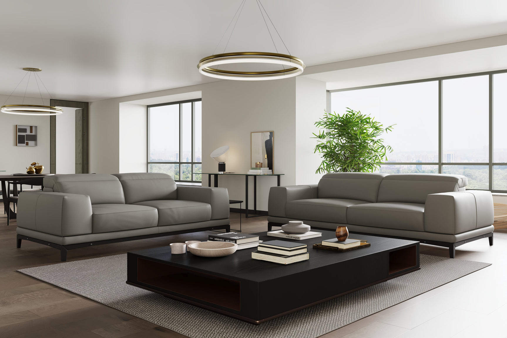 Valletta Leather Lounge