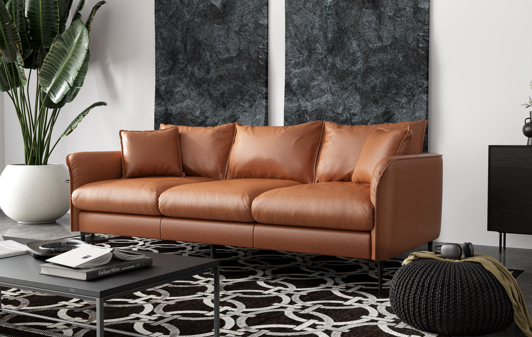 Jasper Leather Lounge
