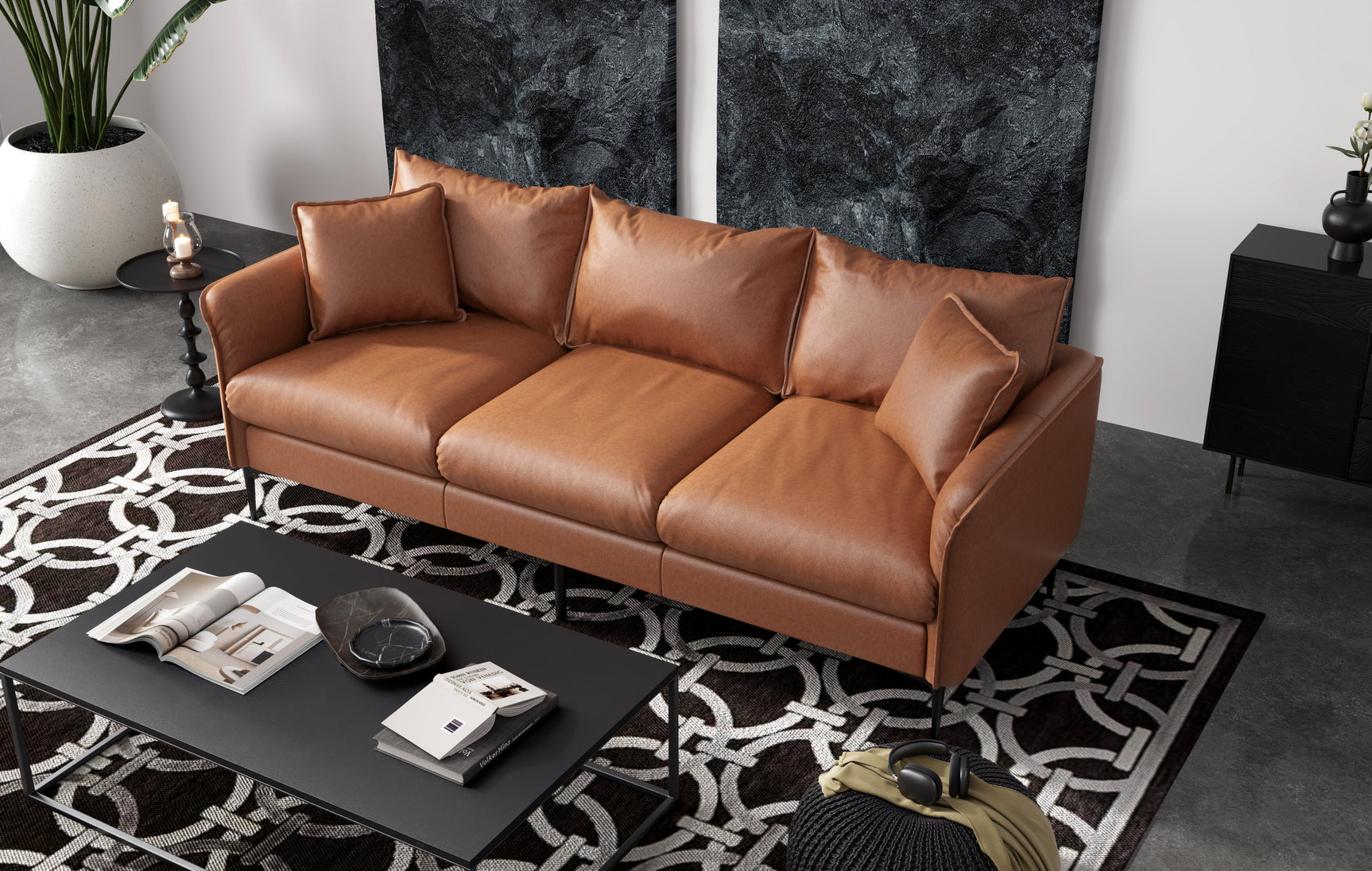 Jasper Leather Lounge