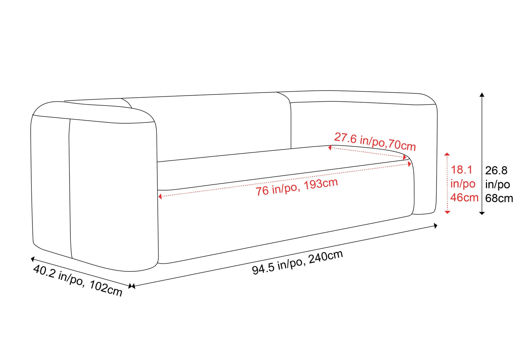 Jordyn Velvet Fabric Lounge