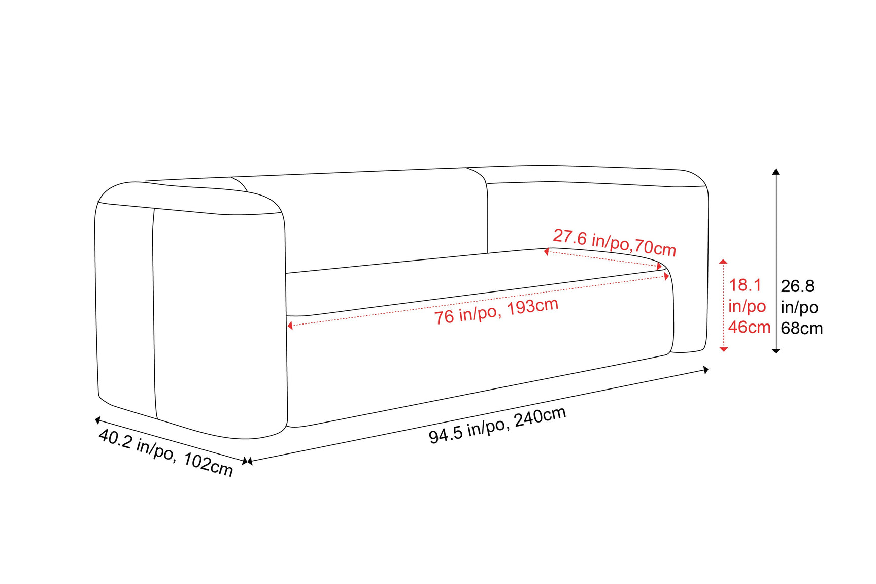 Jordyn Velvet Fabric Lounge