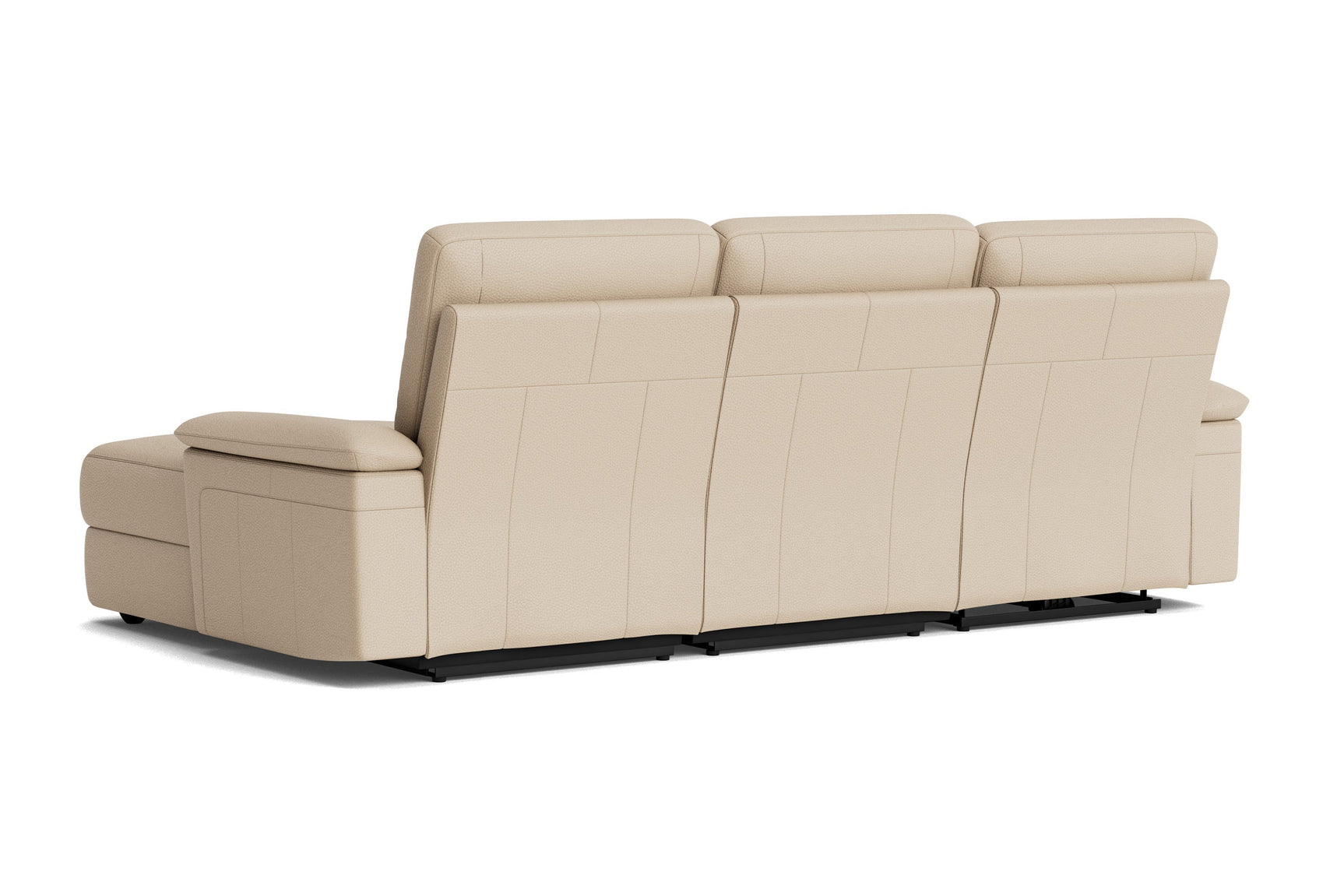 Heidi Leather Recliner Sectional Lounge