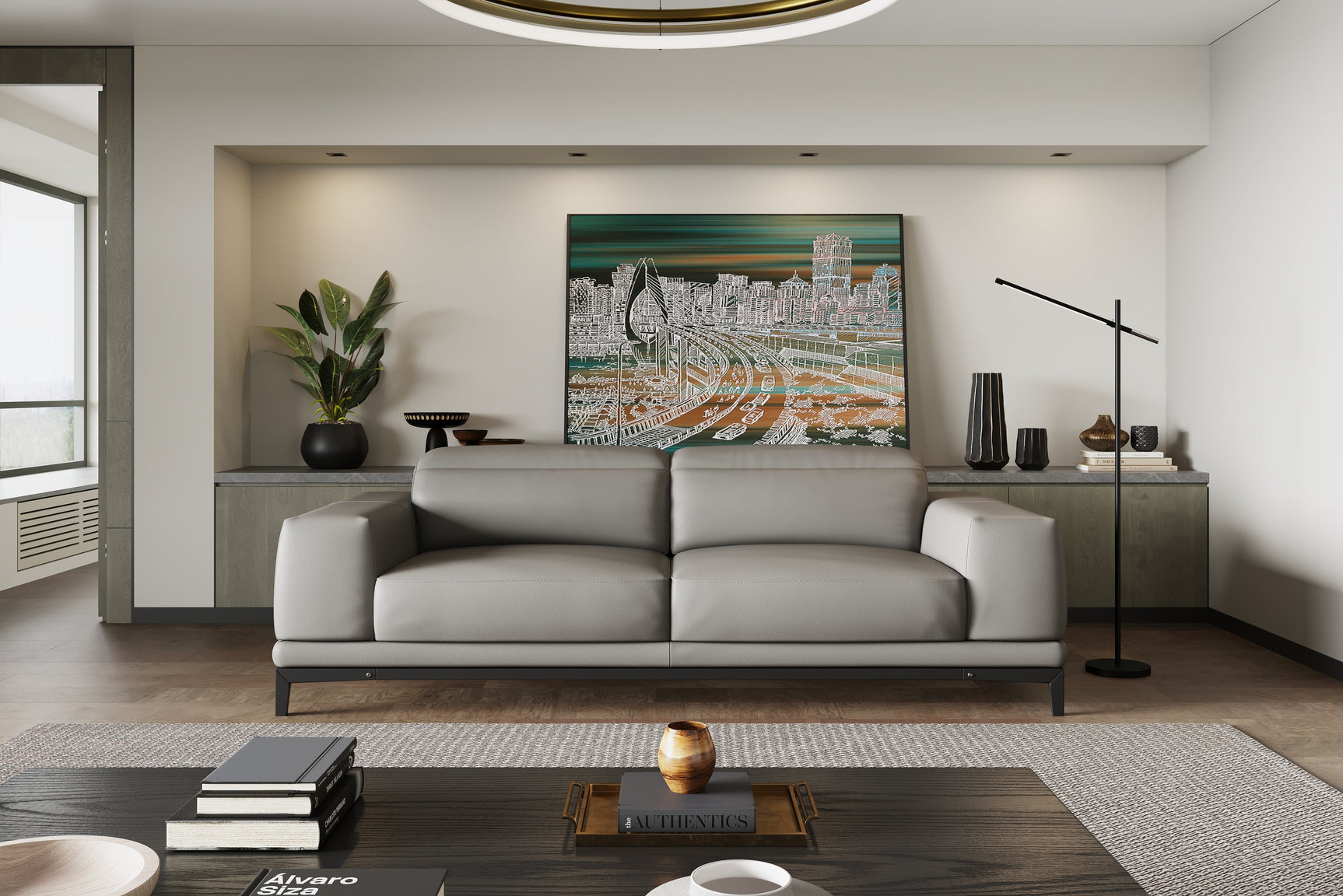 Valletta Leather Lounge