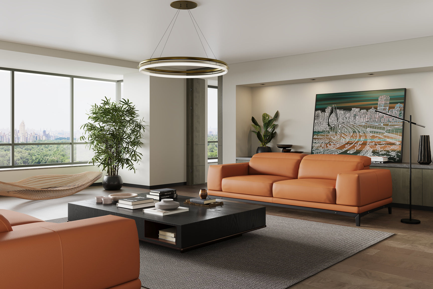 Valletta Leather Lounge