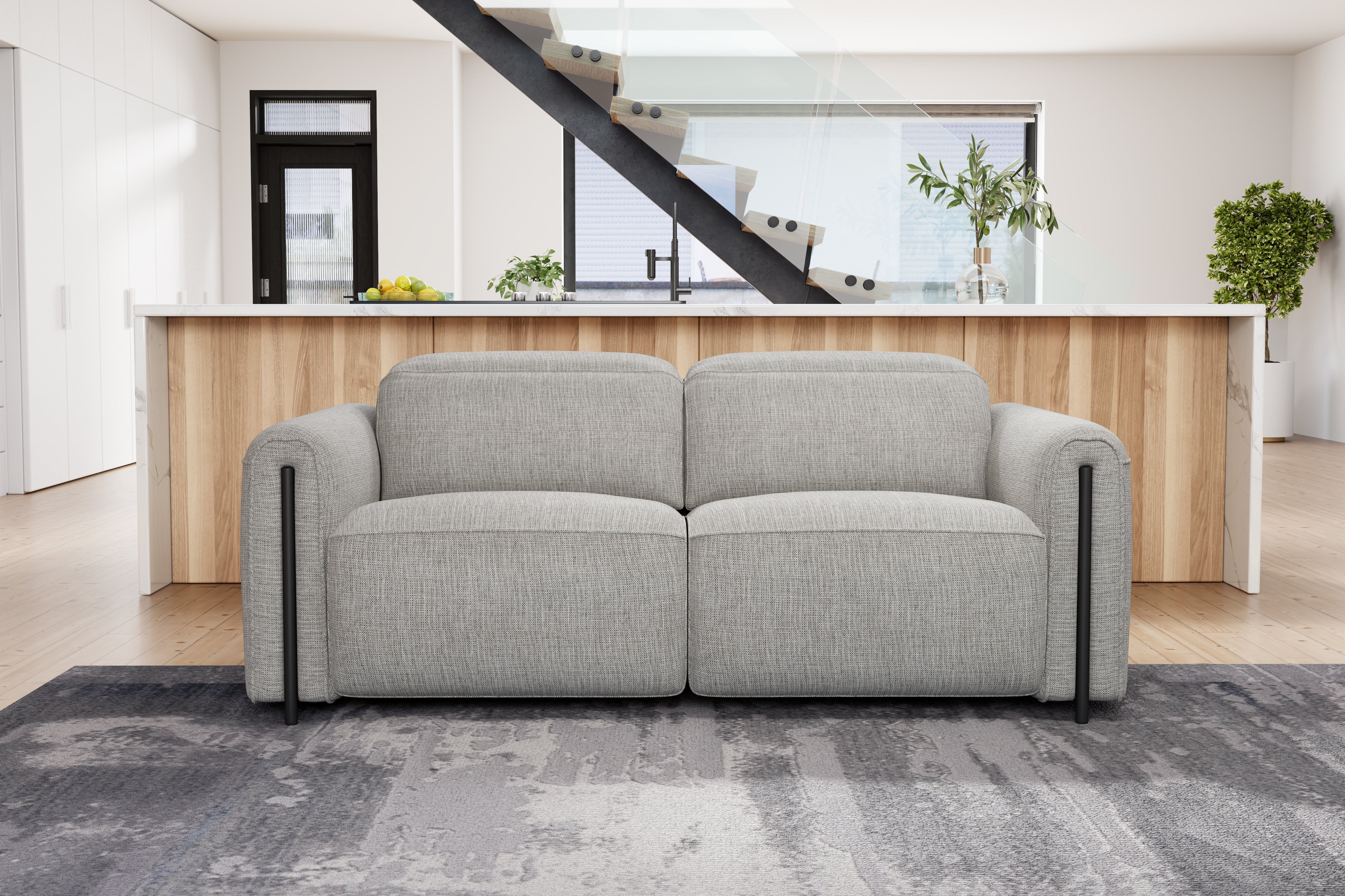 Octavia Fabric Dual Reclining Cloud Lounge