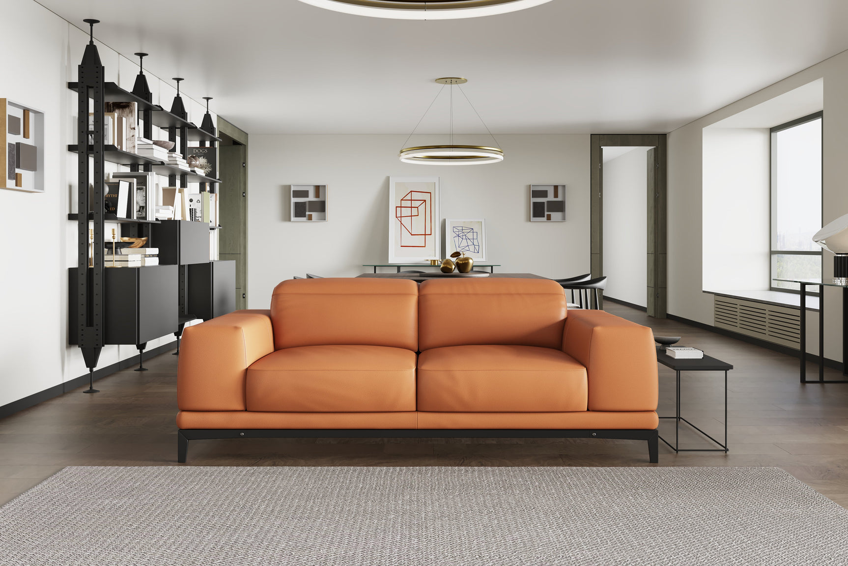 Valletta Leather Lounge