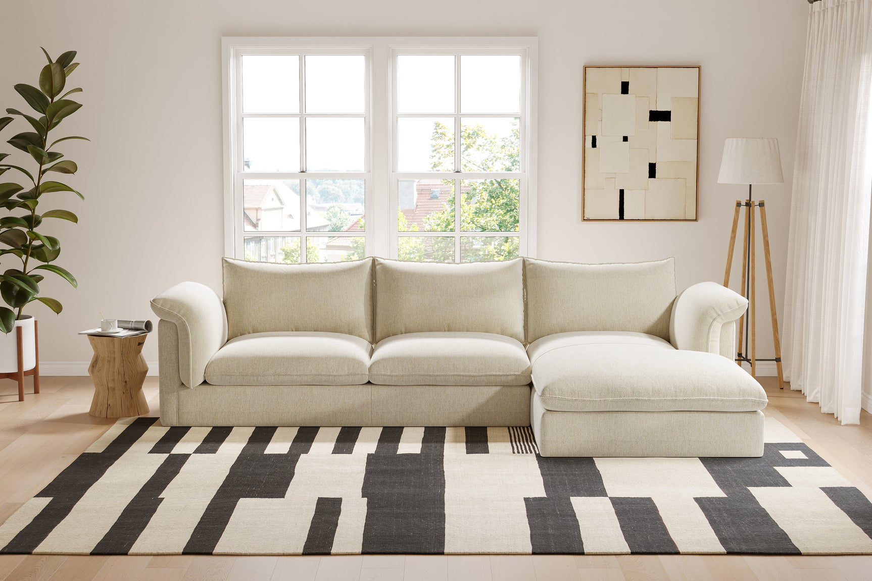 Frederick Fabric Sectional Lounge