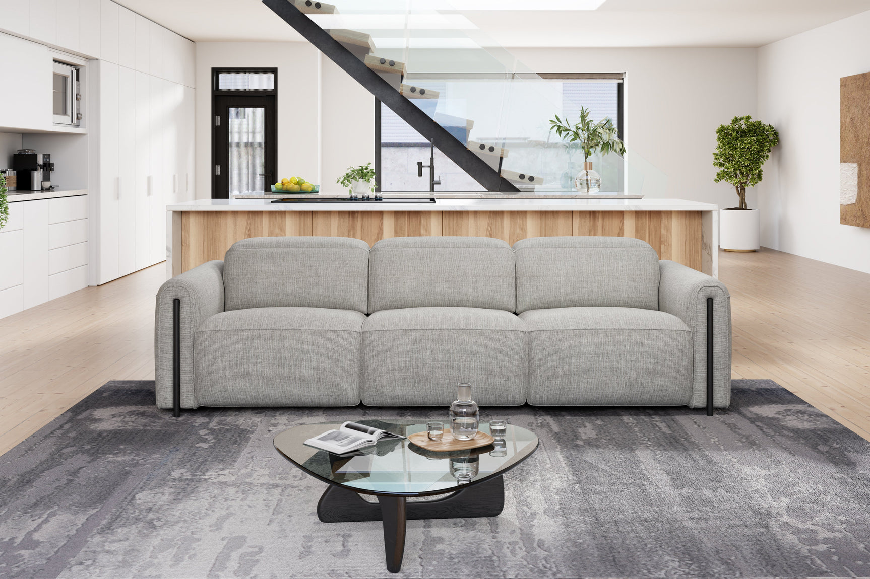 Octavia Fabric Dual Reclining Cloud Lounge