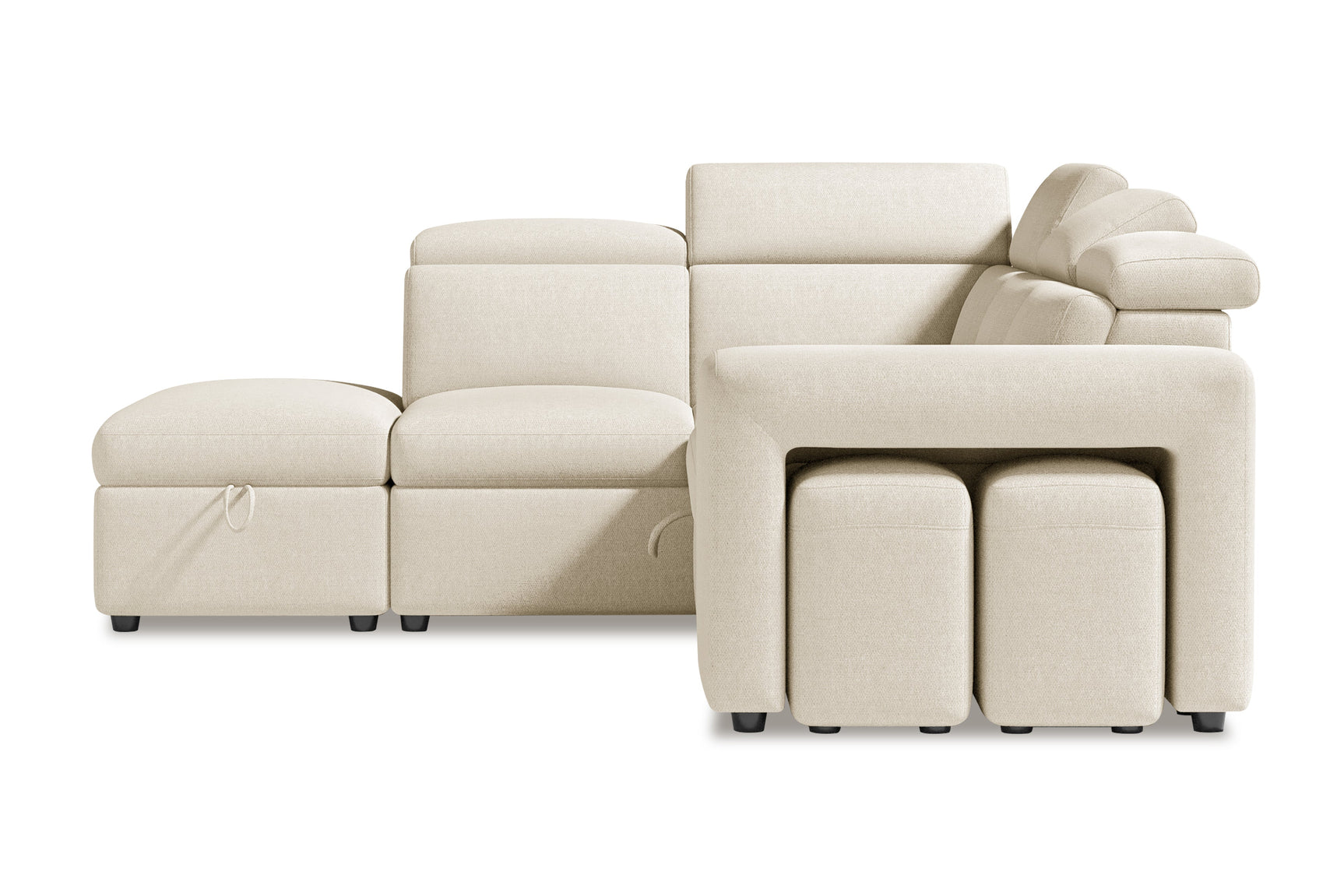 Finn Fabric Sectional Lounge Bed