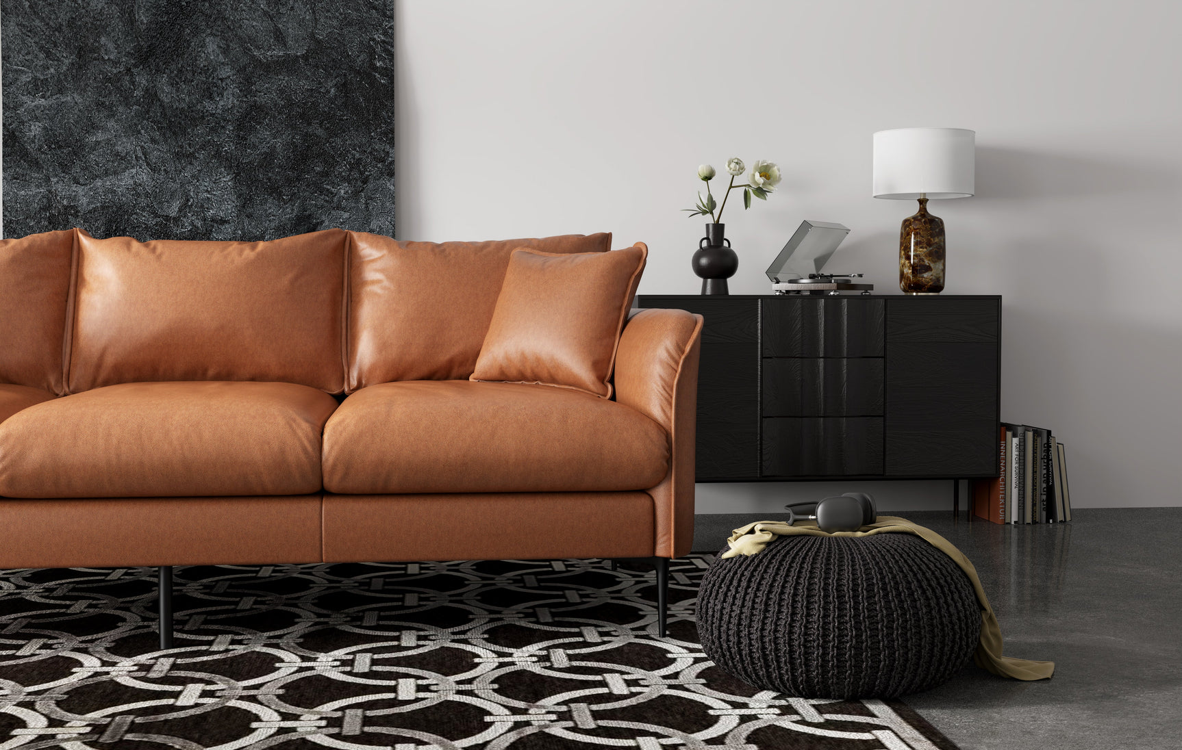 Jasper Leather Lounge