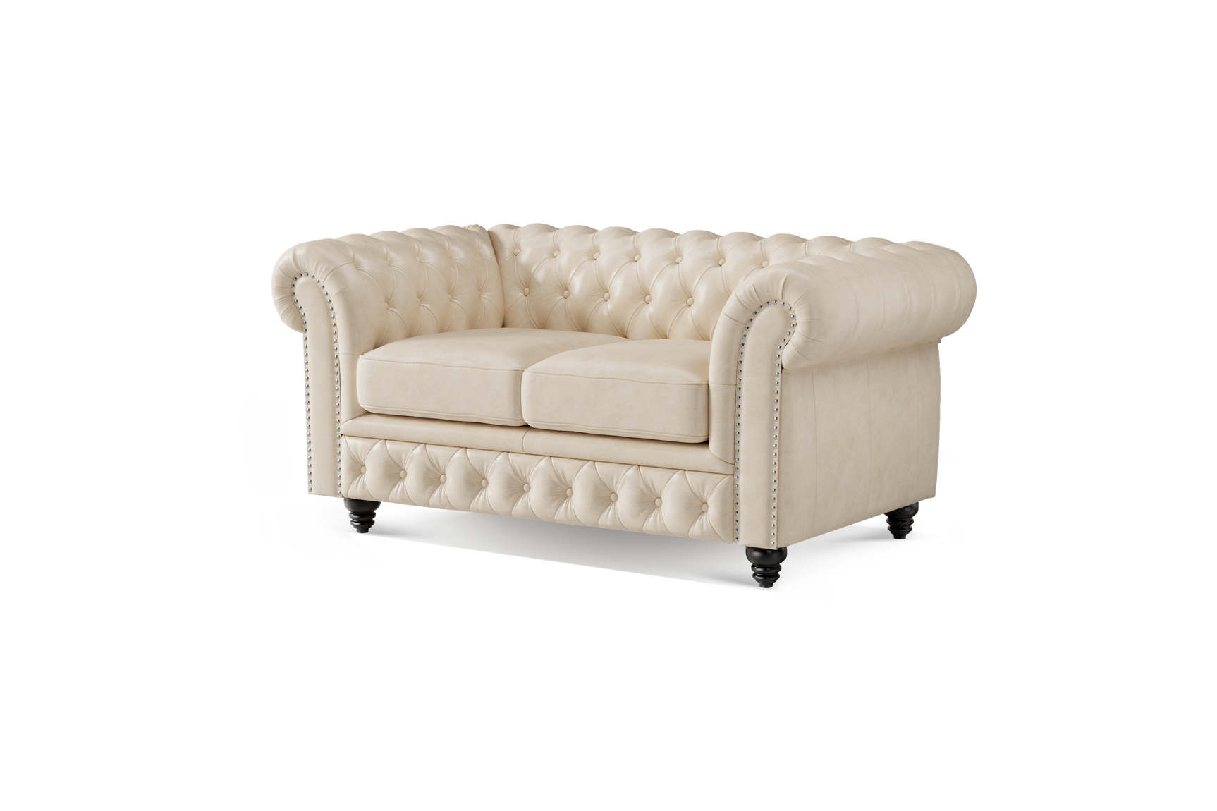 Parma Leather Chesterfield Lounge