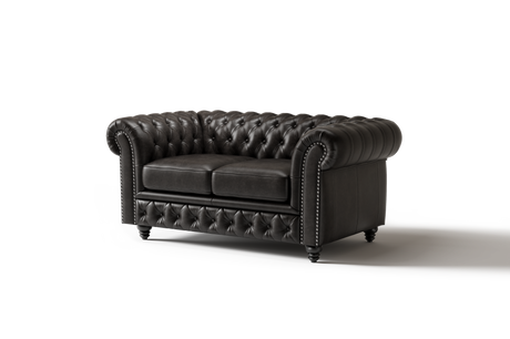 Parma Leather Chesterfield Lounge