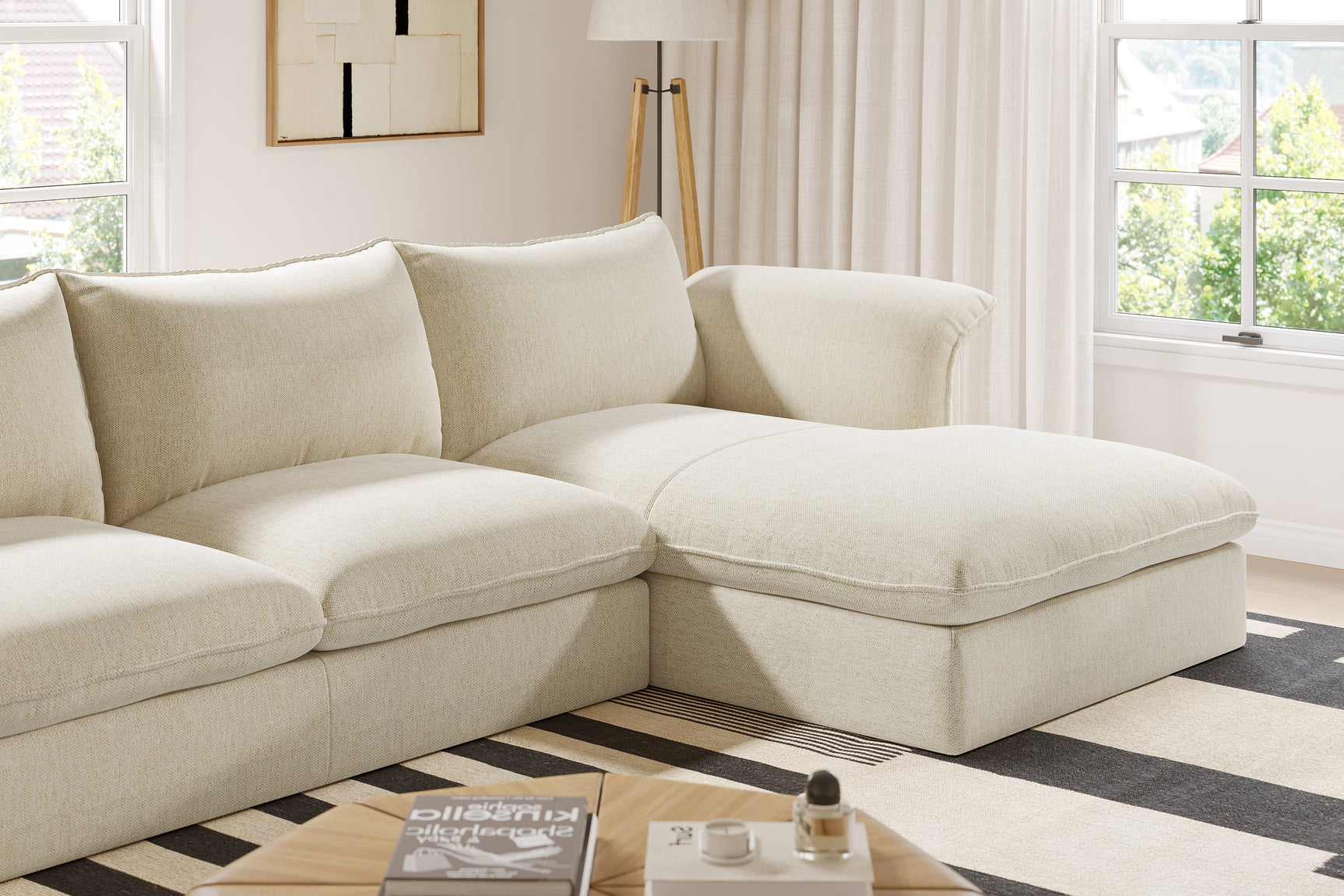 Frederick Fabric Sectional Lounge