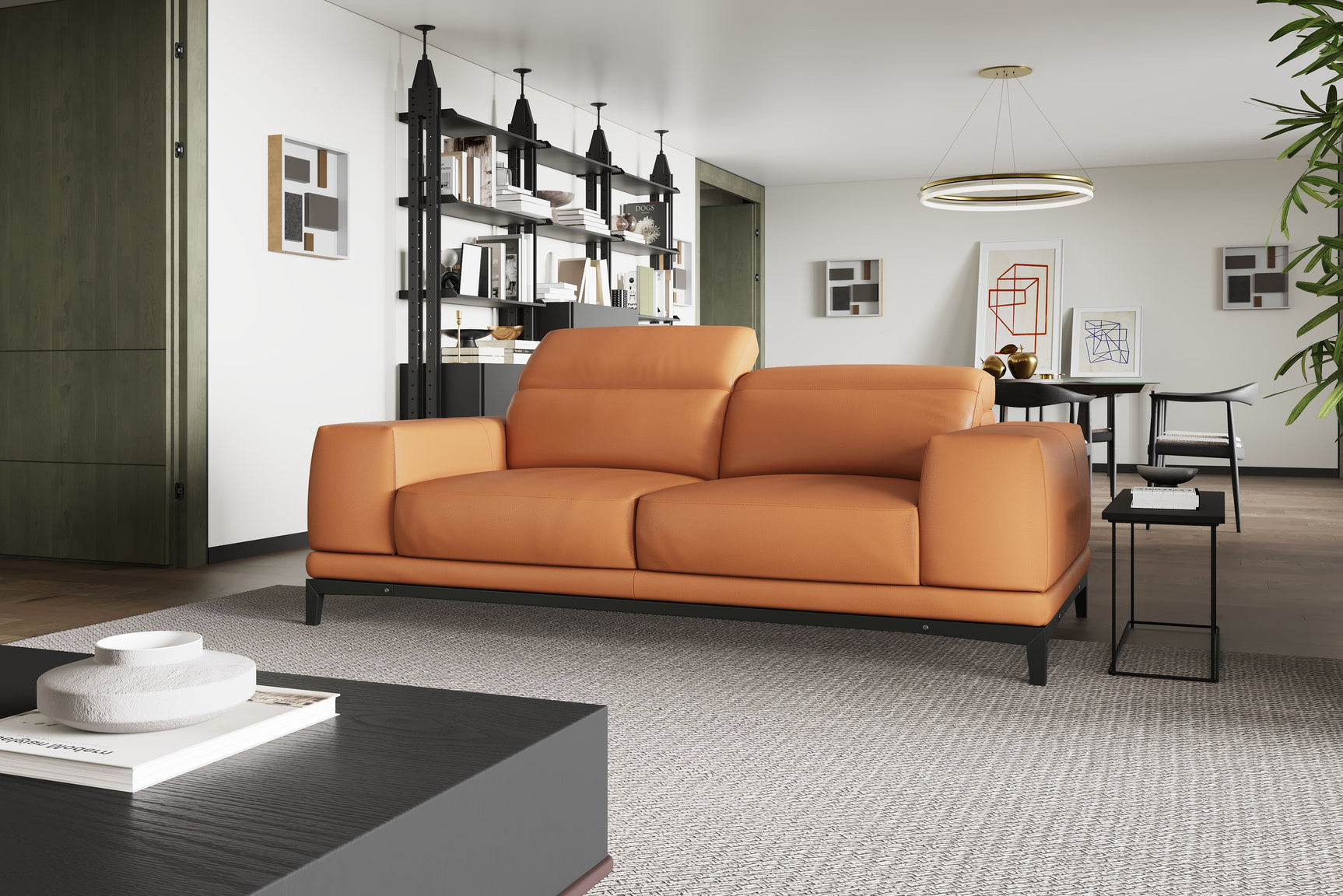 Valletta Leather Lounge