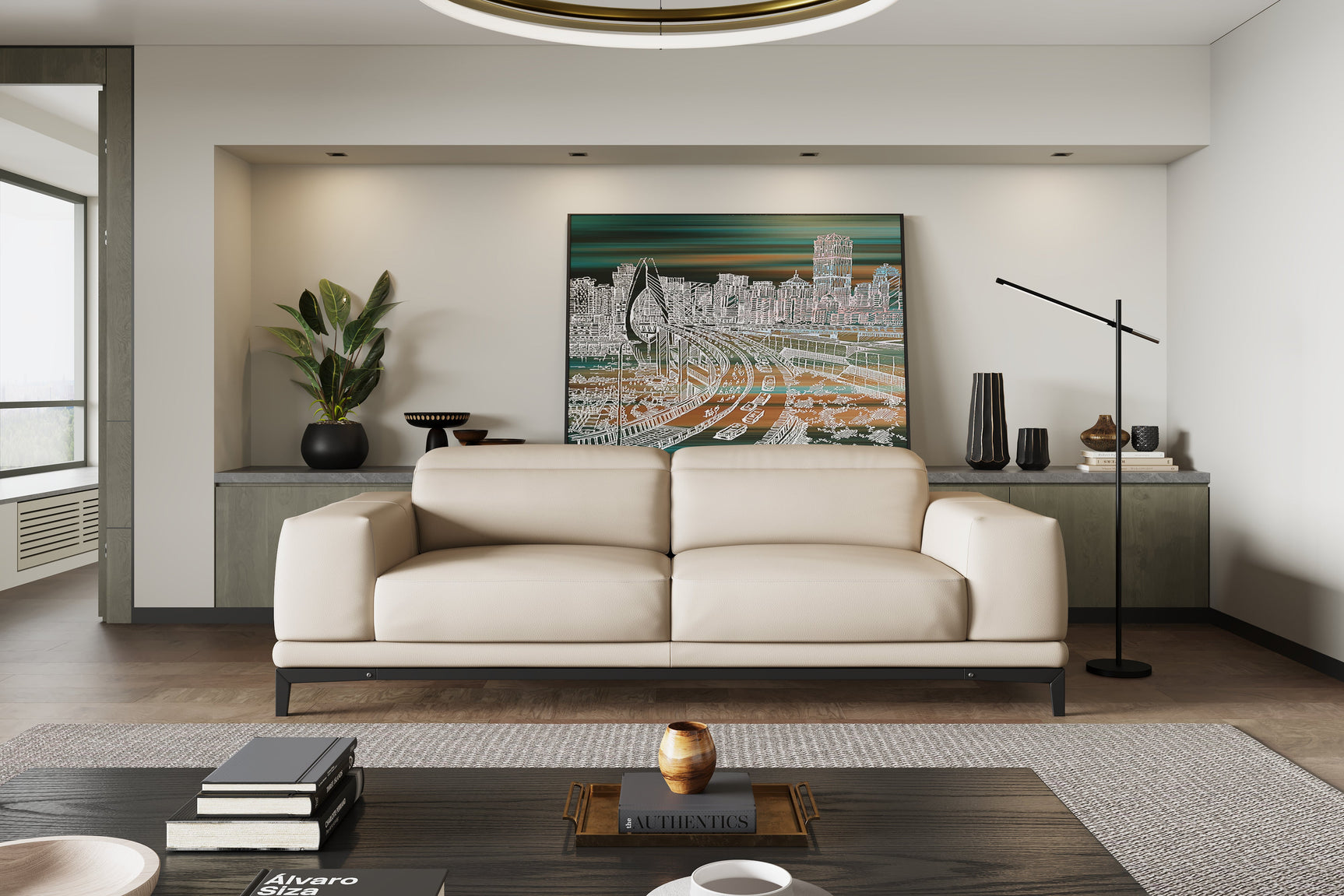 Valletta Leather Lounge