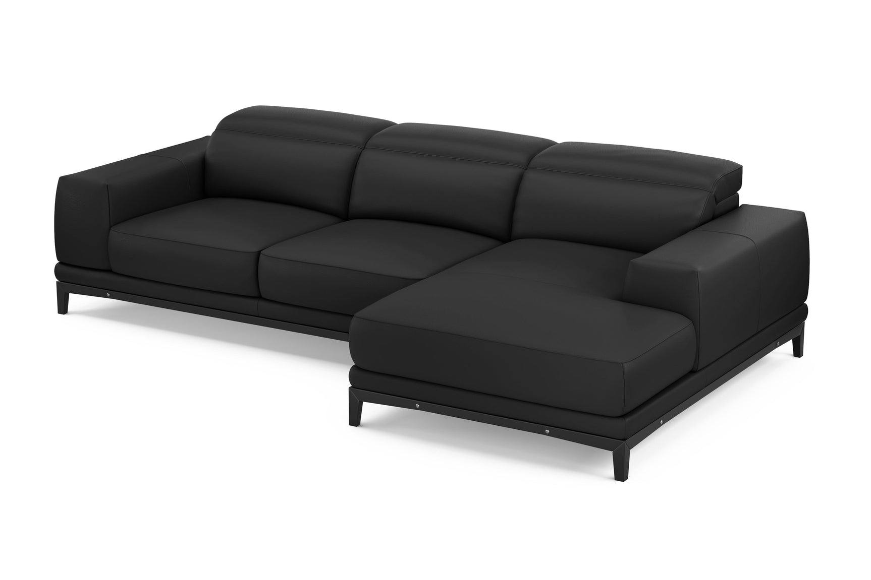 Valletta Leather Sectional Lounge