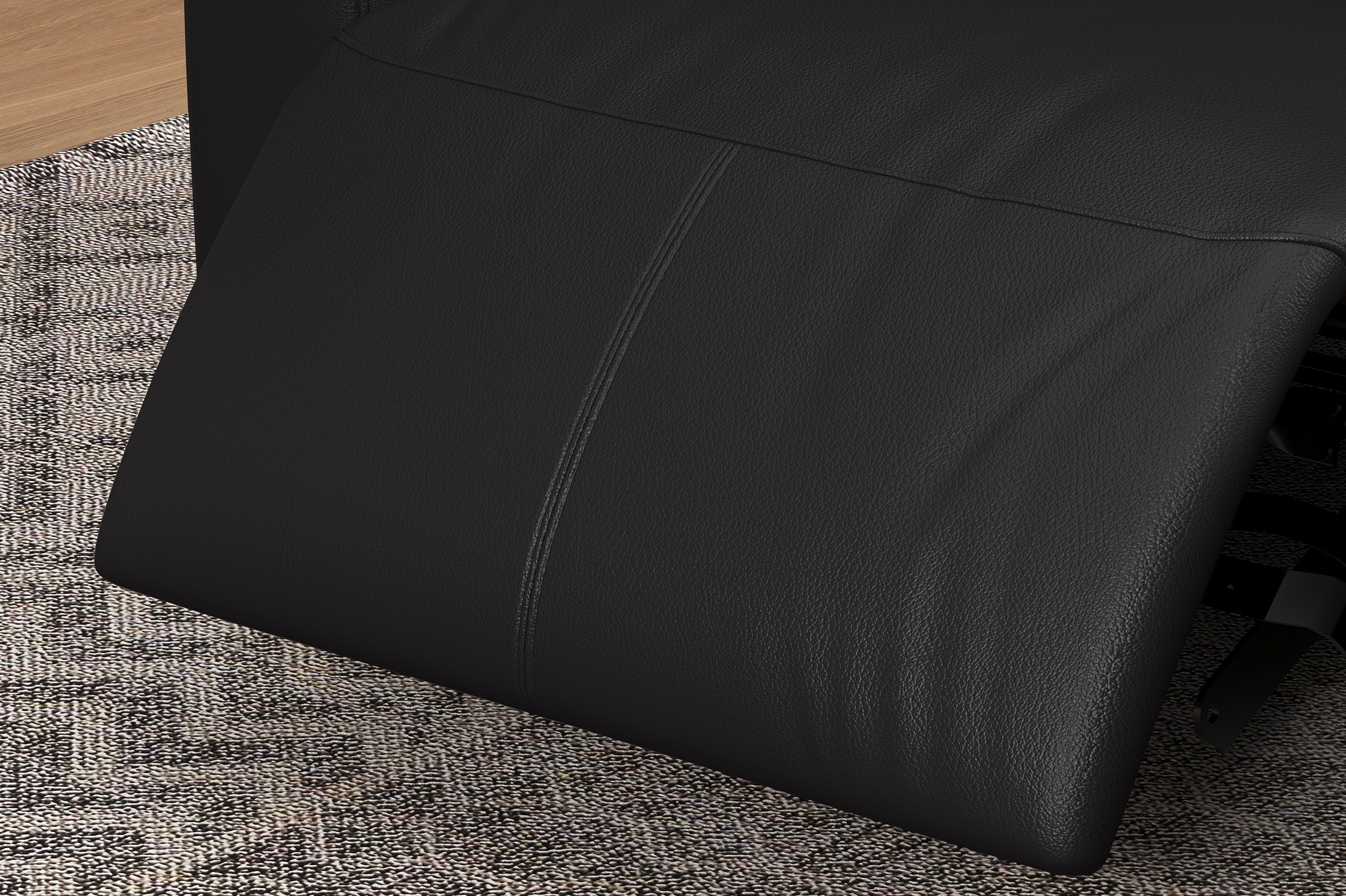 Carmen Leather Dual Recliner Lounge with Console