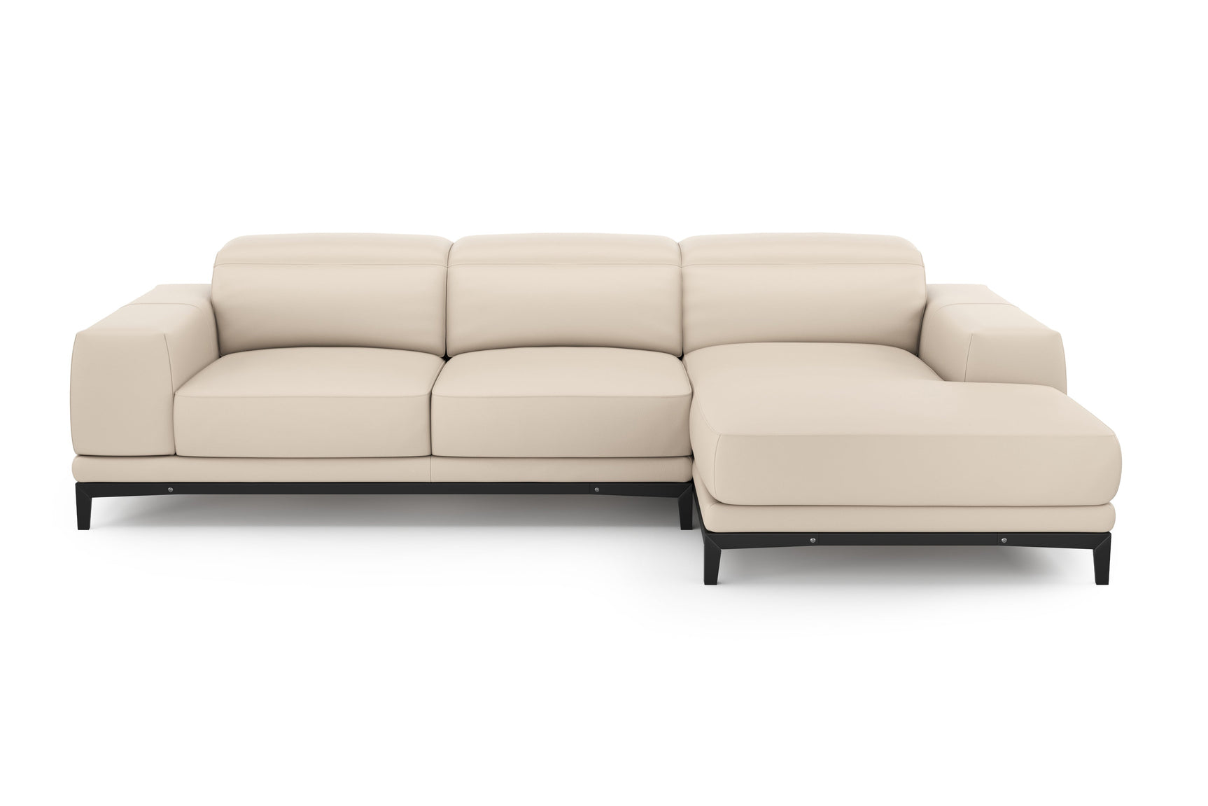 Valletta Leather Sectional Lounge