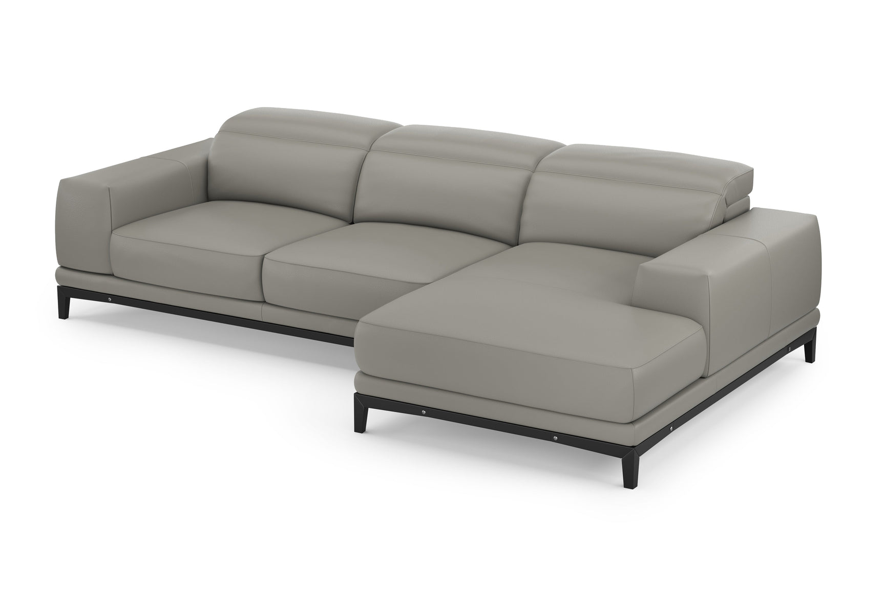 Valletta Leather Sectional Lounge