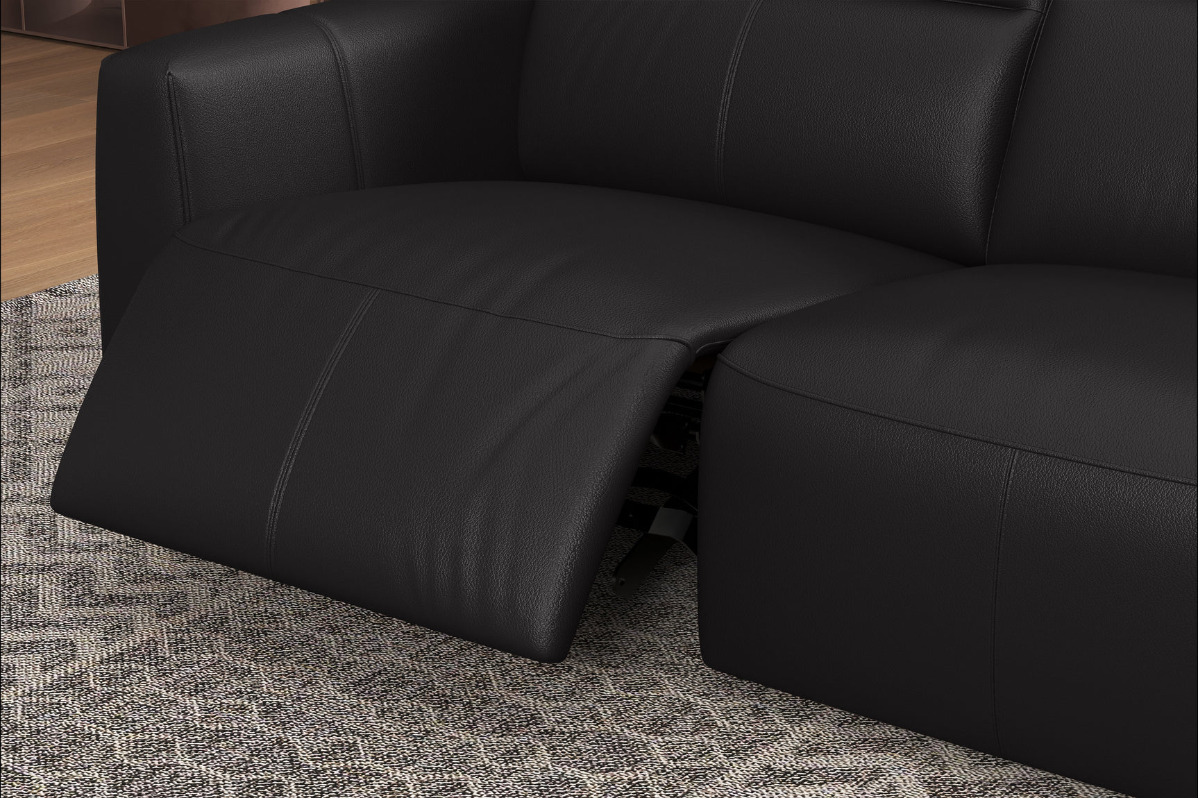 Carmen Leather Dual Recliner Lounge