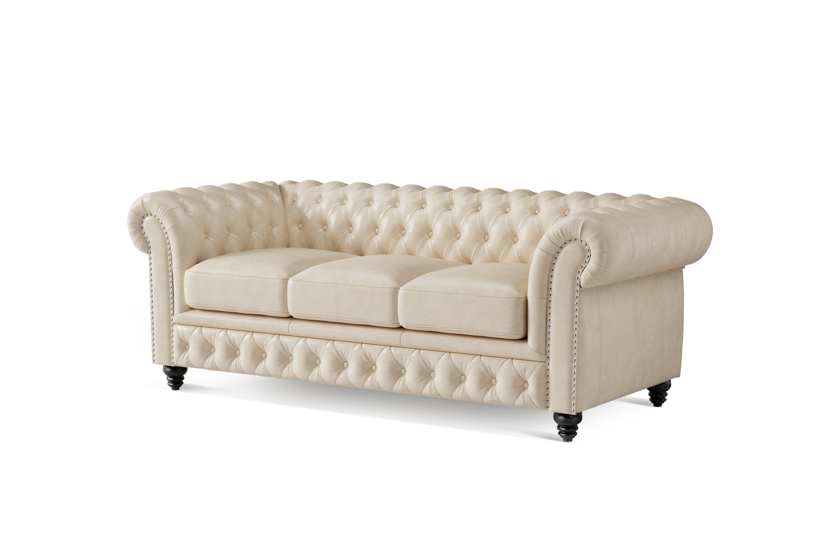 Parma Leather Chesterfield Lounge