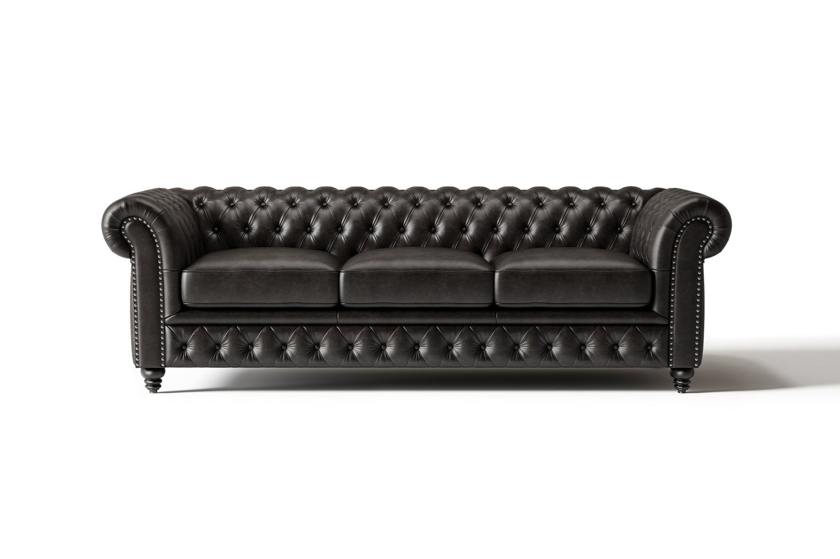Parma Leather Chesterfield Lounge