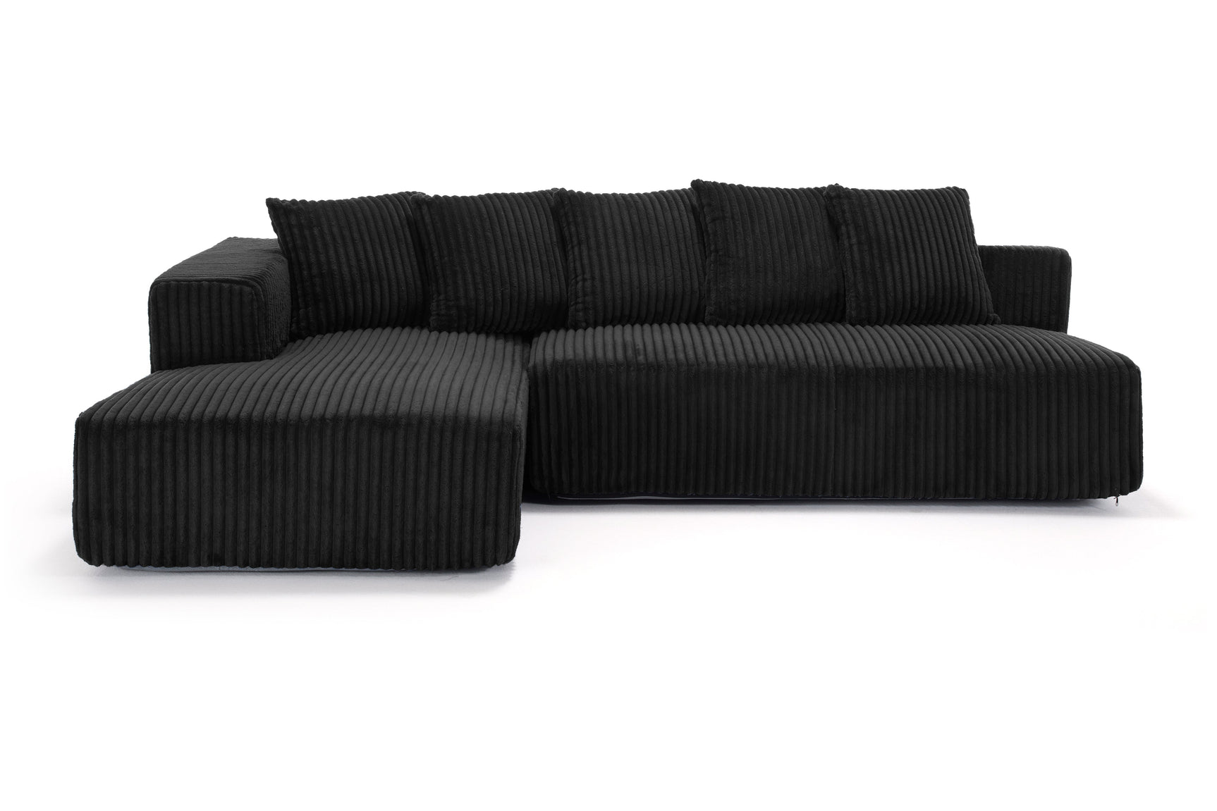 Alexus Corduroy Fabric Sectional Lounge