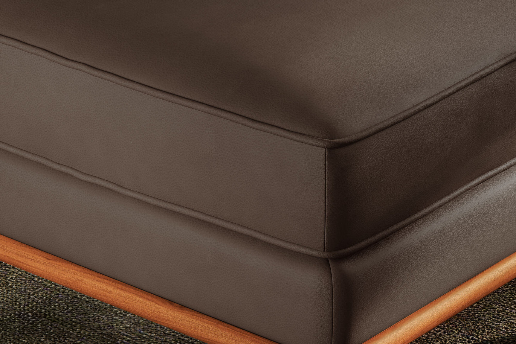 Artisan Leather Ottoman